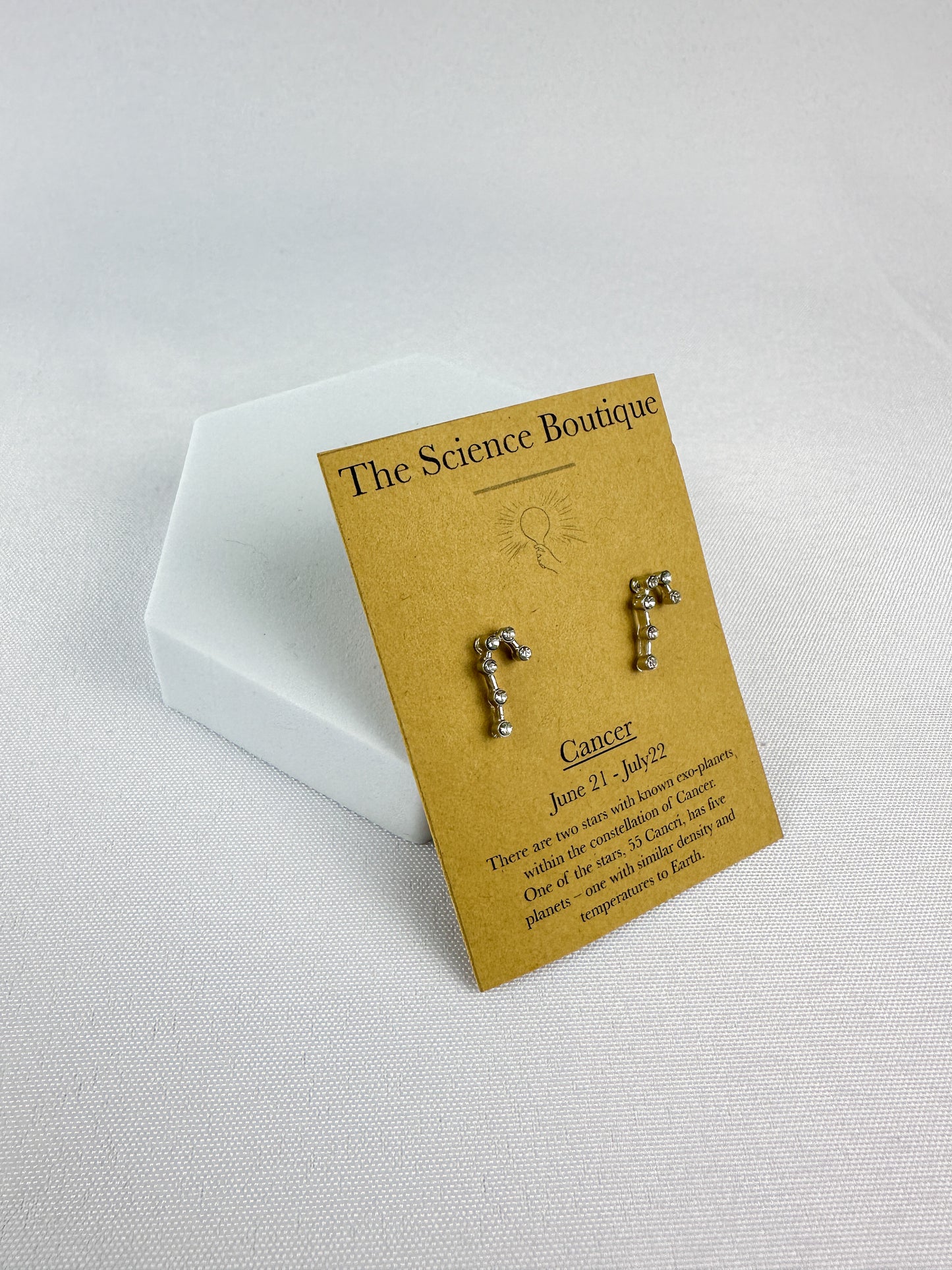 Cancer Constellation Earrings