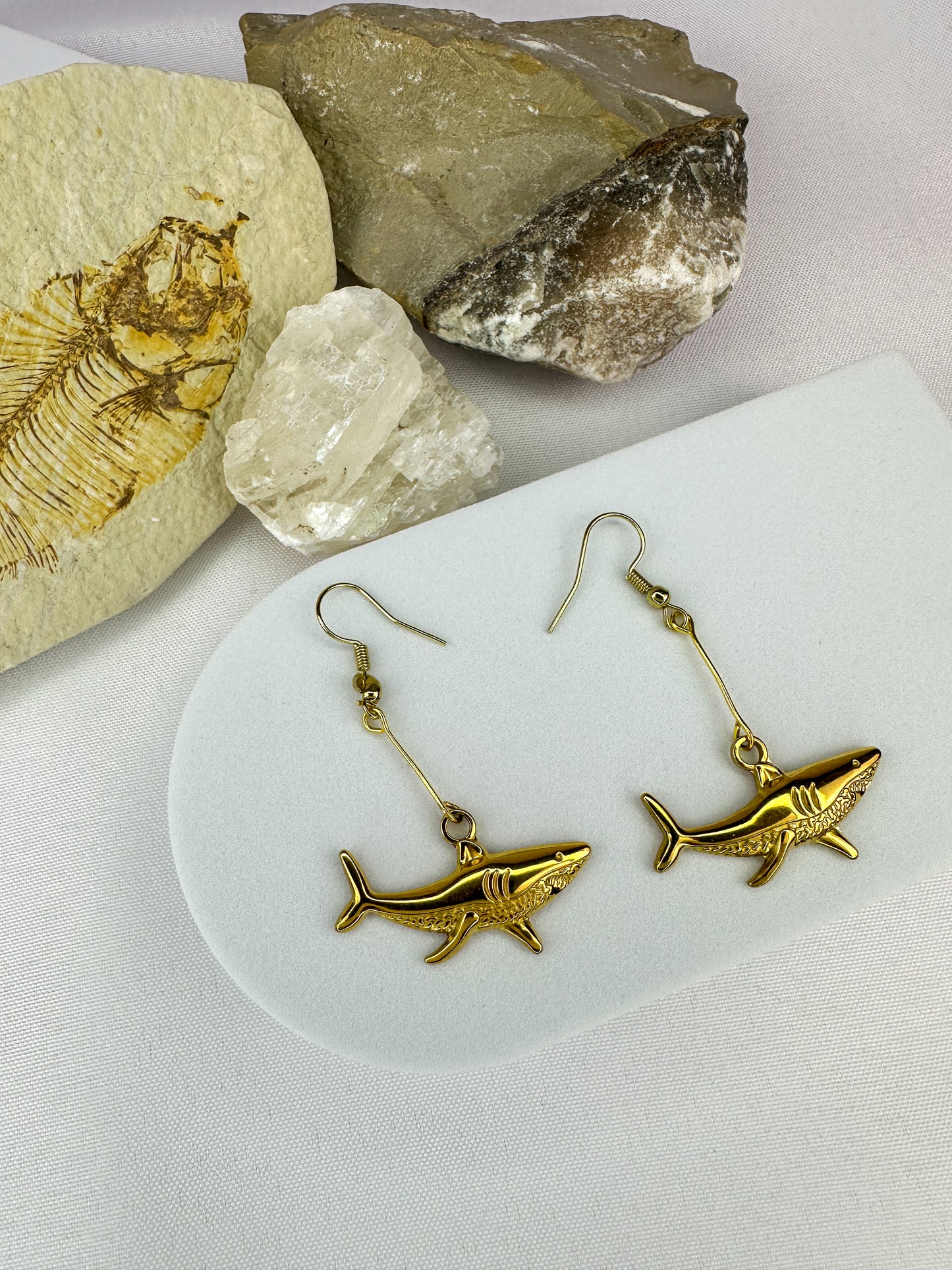Shark Dangle Earrings