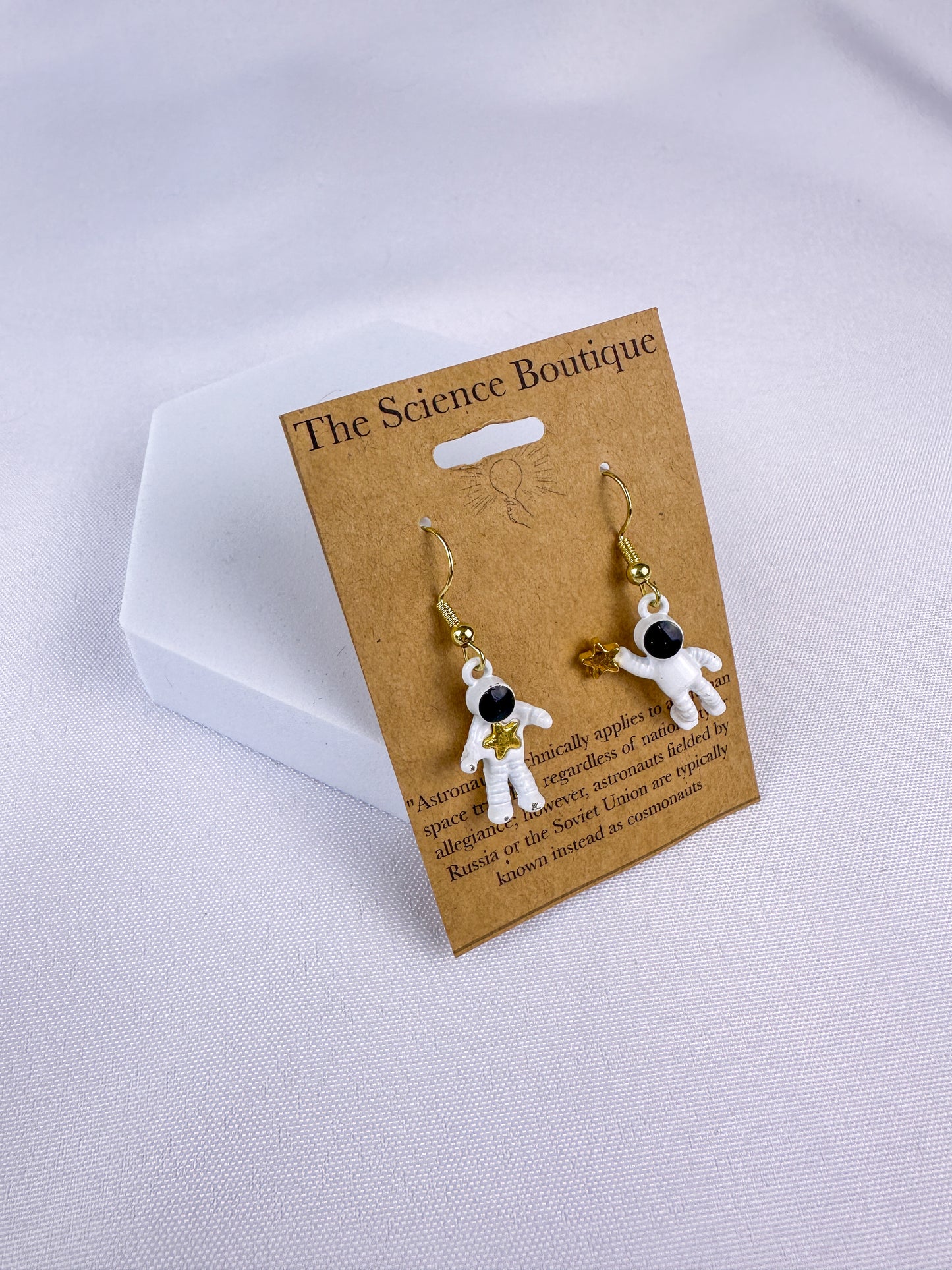 Astronaut Dangle Earrings