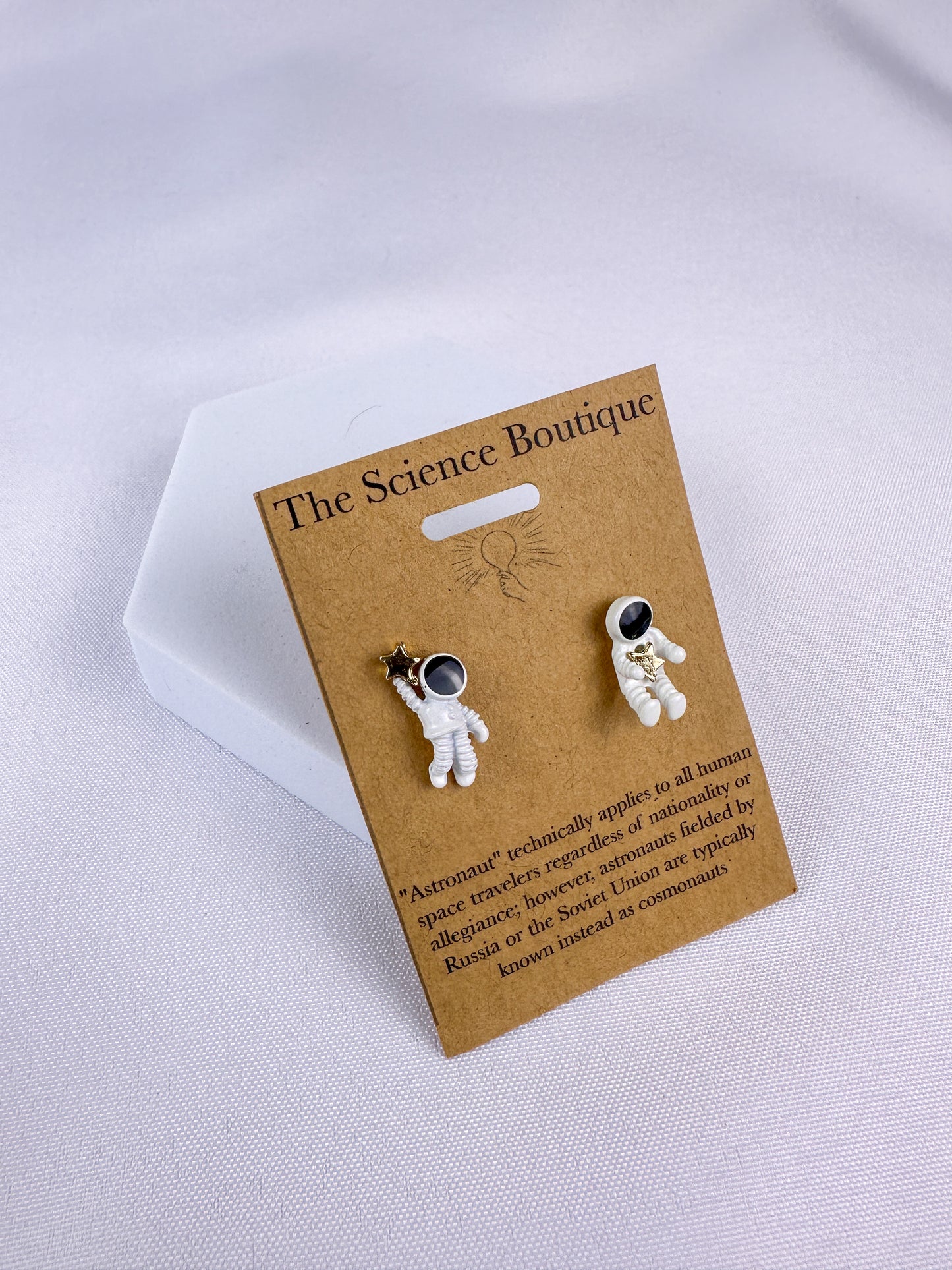 Astronaut Stud Earrings