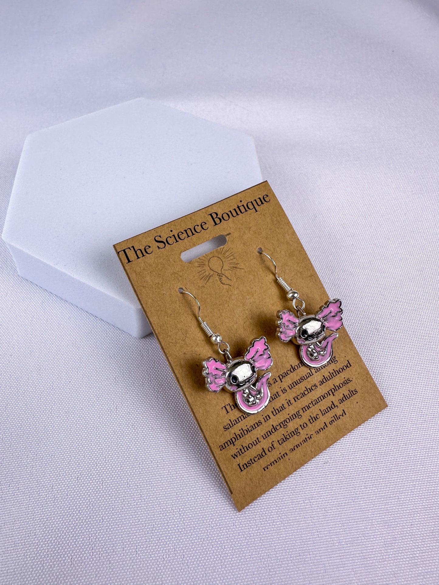 Axolotl Dangle Earrings