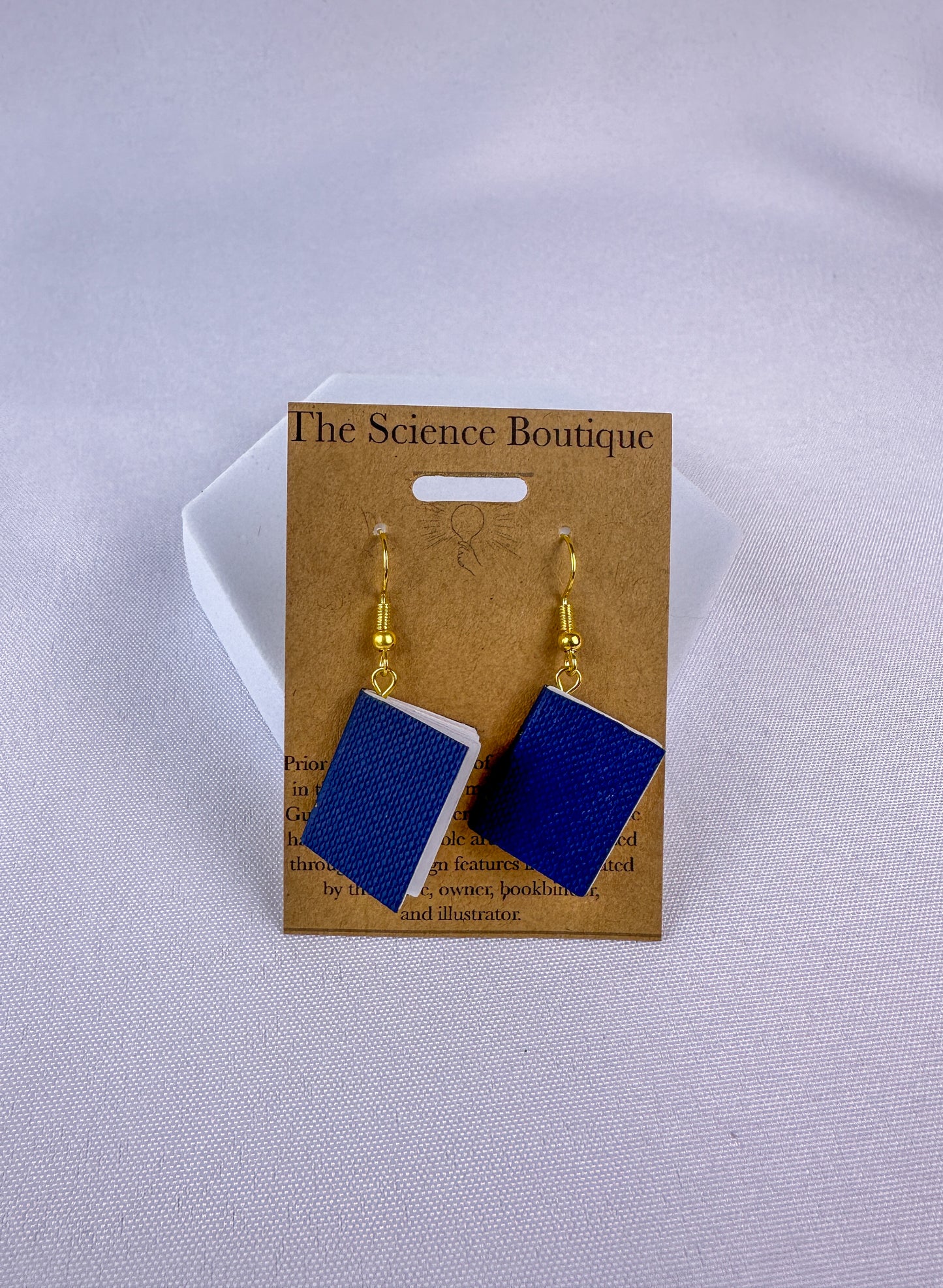 Book Earrings