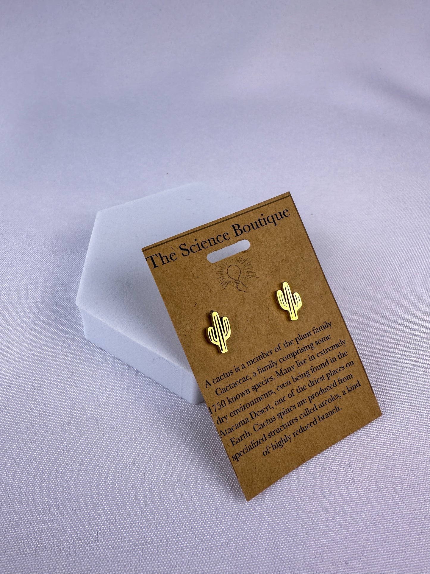 Cactus Stud Earrings