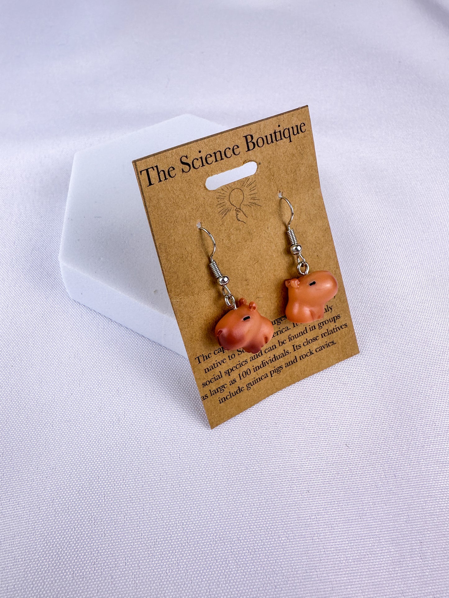 Capybara Dangle Earrings