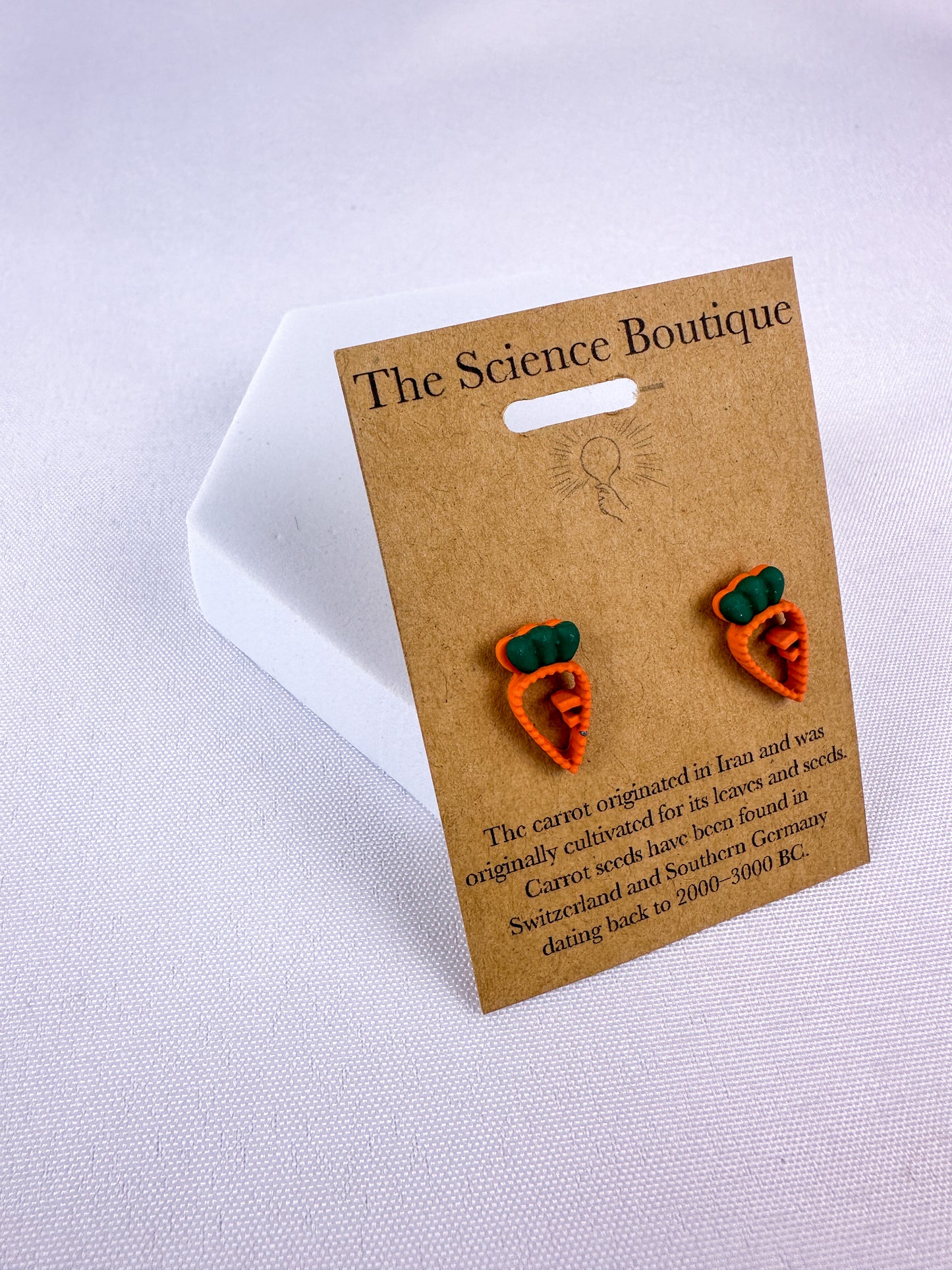 Carrot Stud Earrings