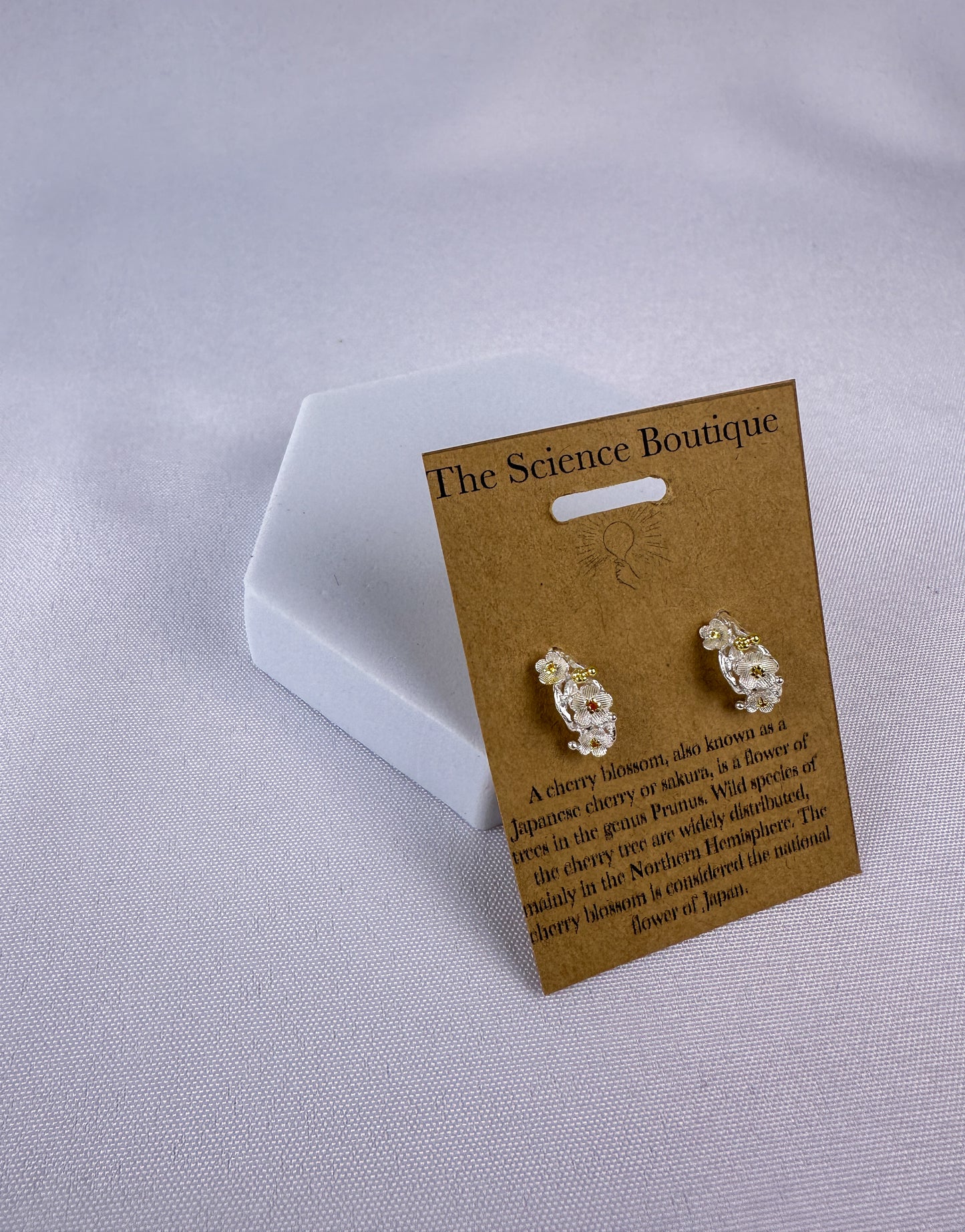 Cherry Blossom Stud Earrings