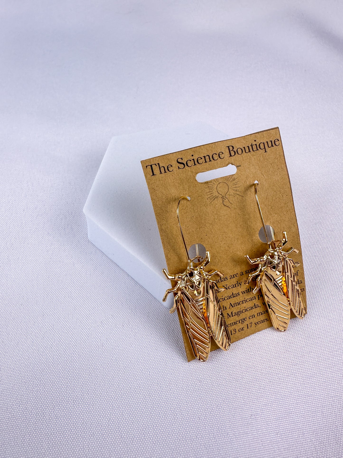 Cicada Dangle Earrings