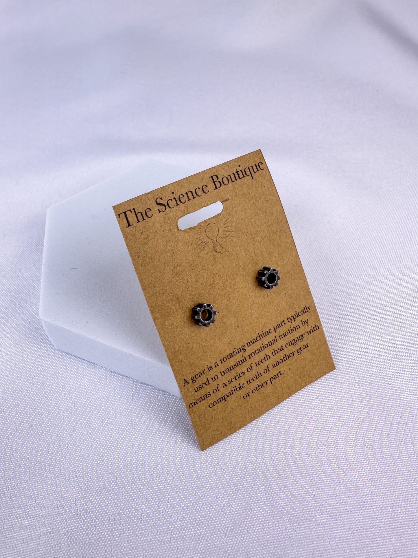 Gear Stud Earrings