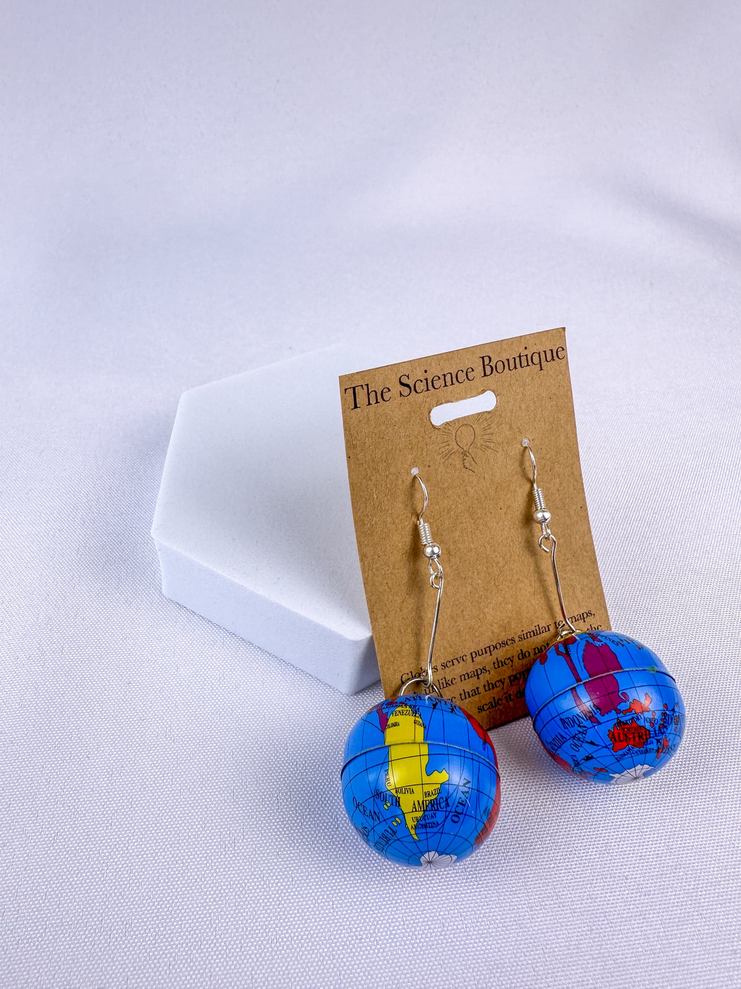 Full Globe Dangle Earrings