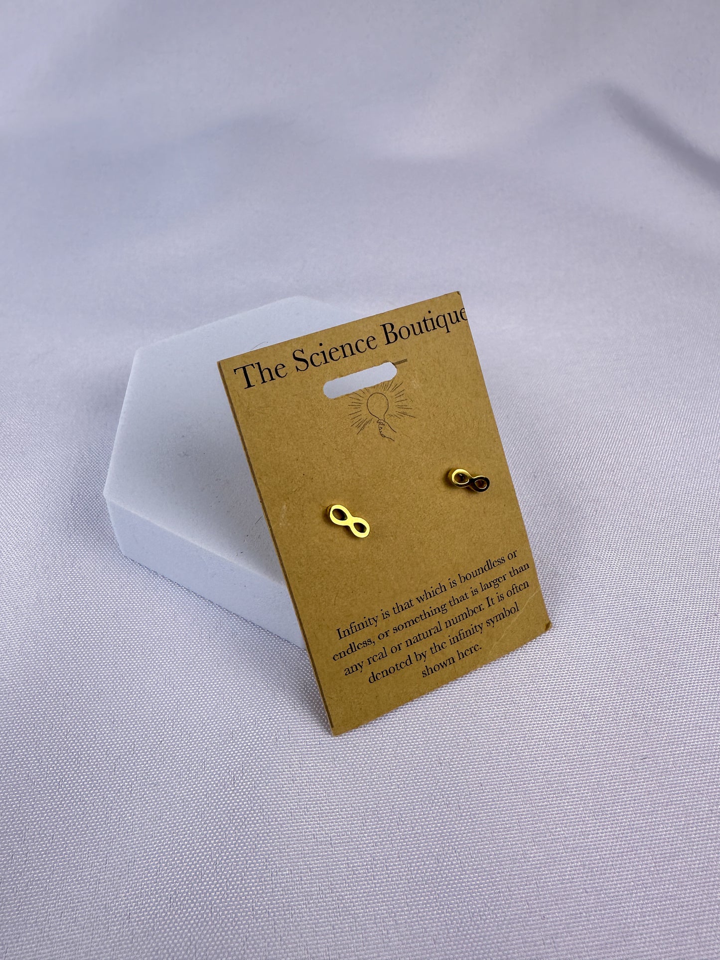 Infinity Stud Earrings