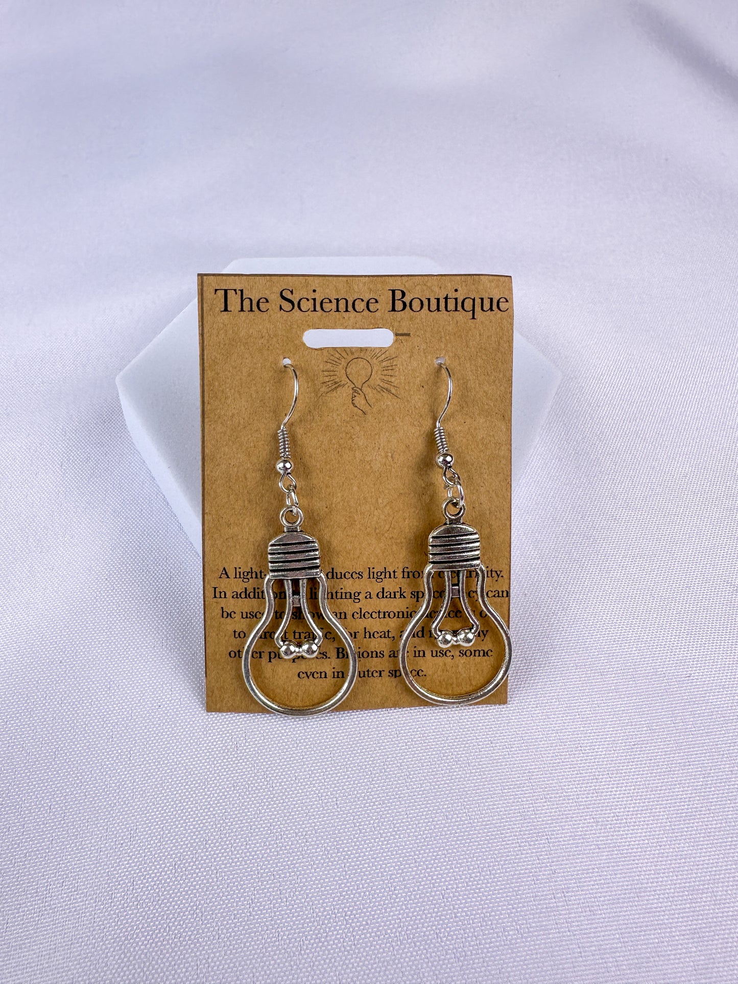 Lightbulb Dangle Earrings
