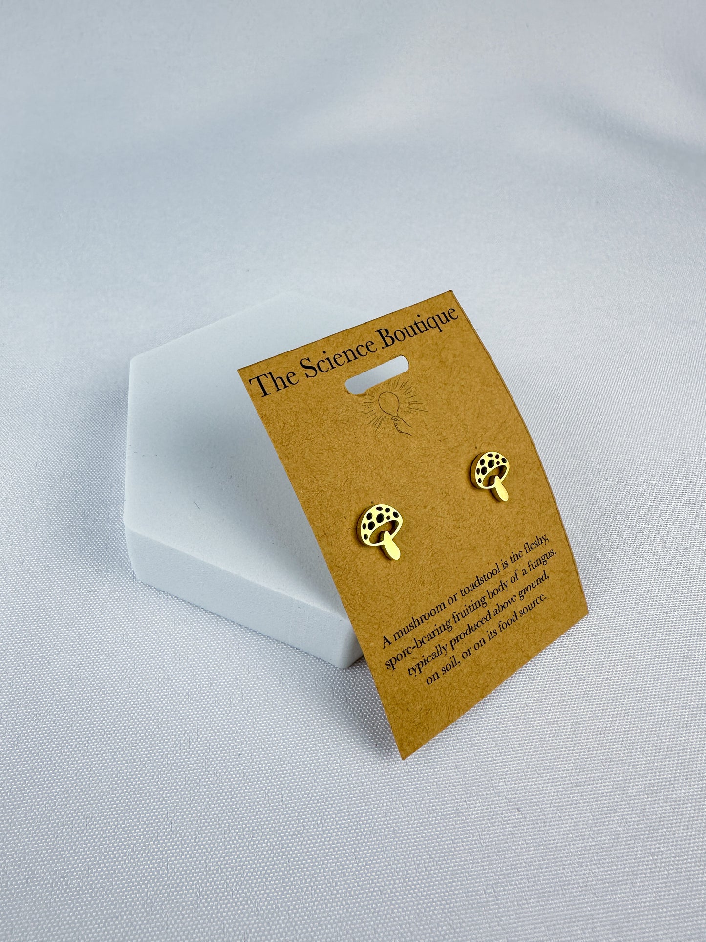 Mushroom Stud Earrings