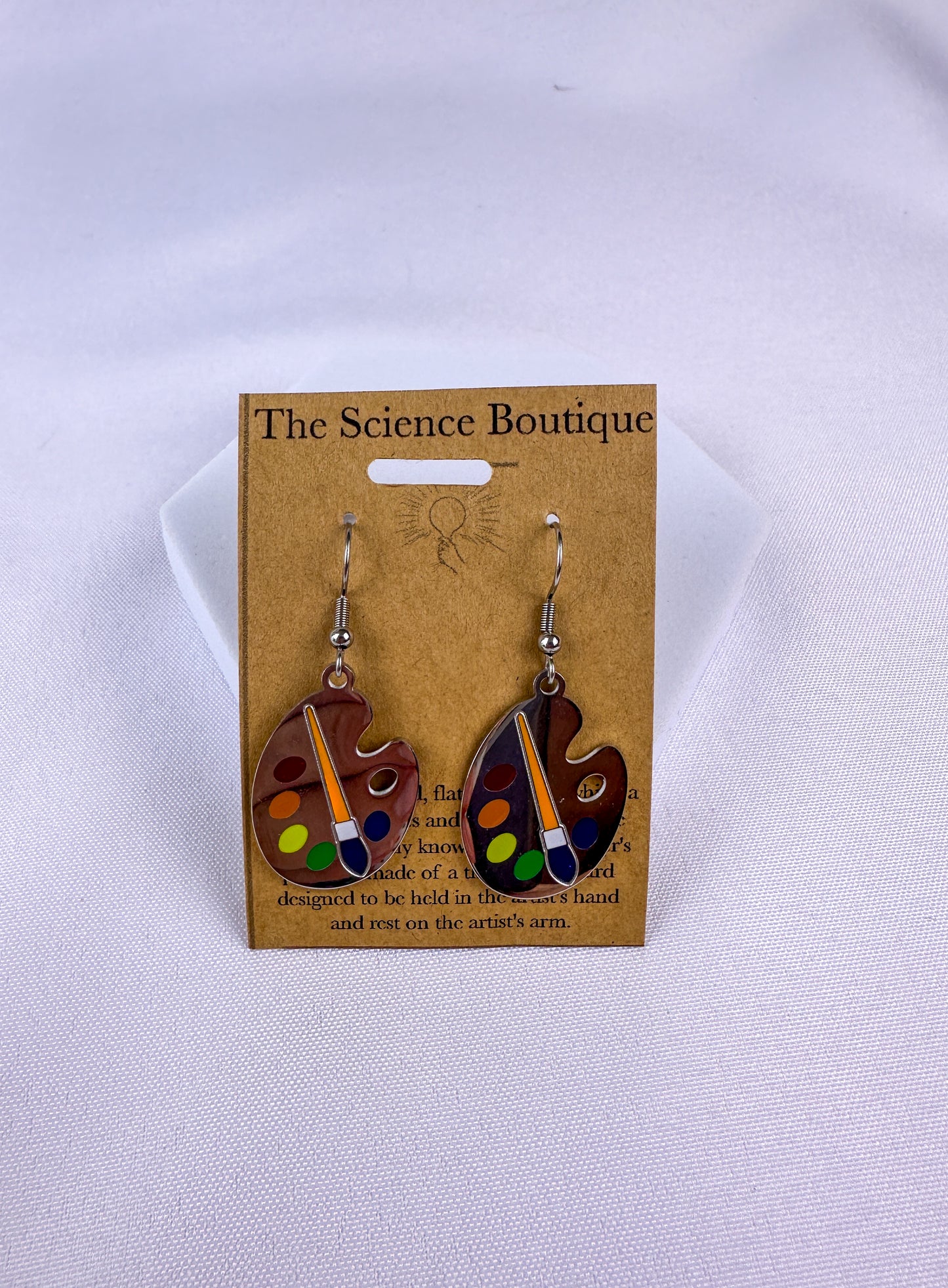Painter’s Palette Dangle Earrings
