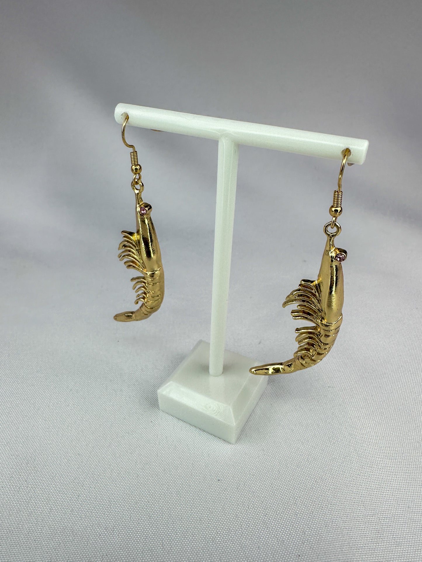 Prawn Dangle Earrings