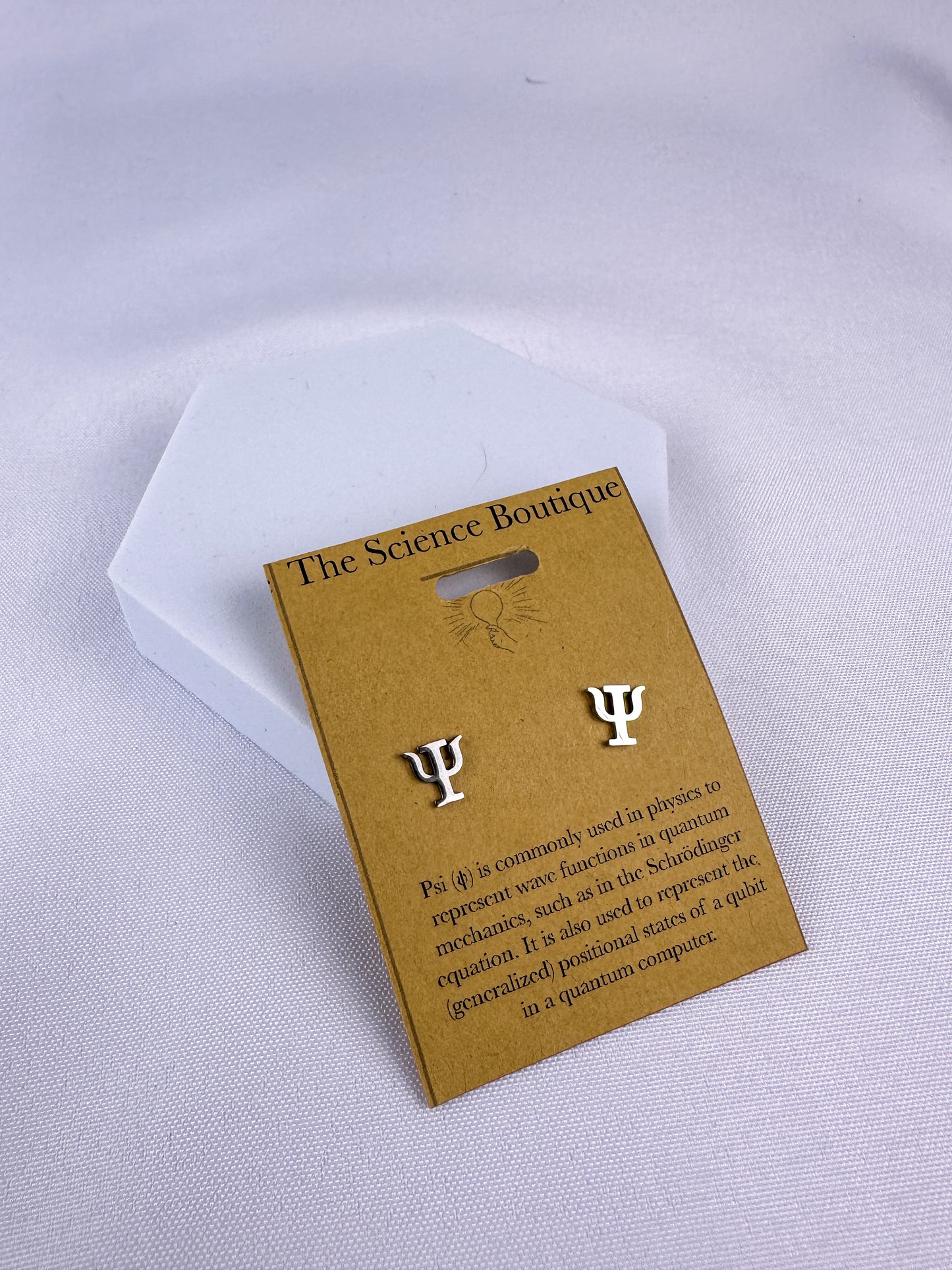 Psi Stud Earrings