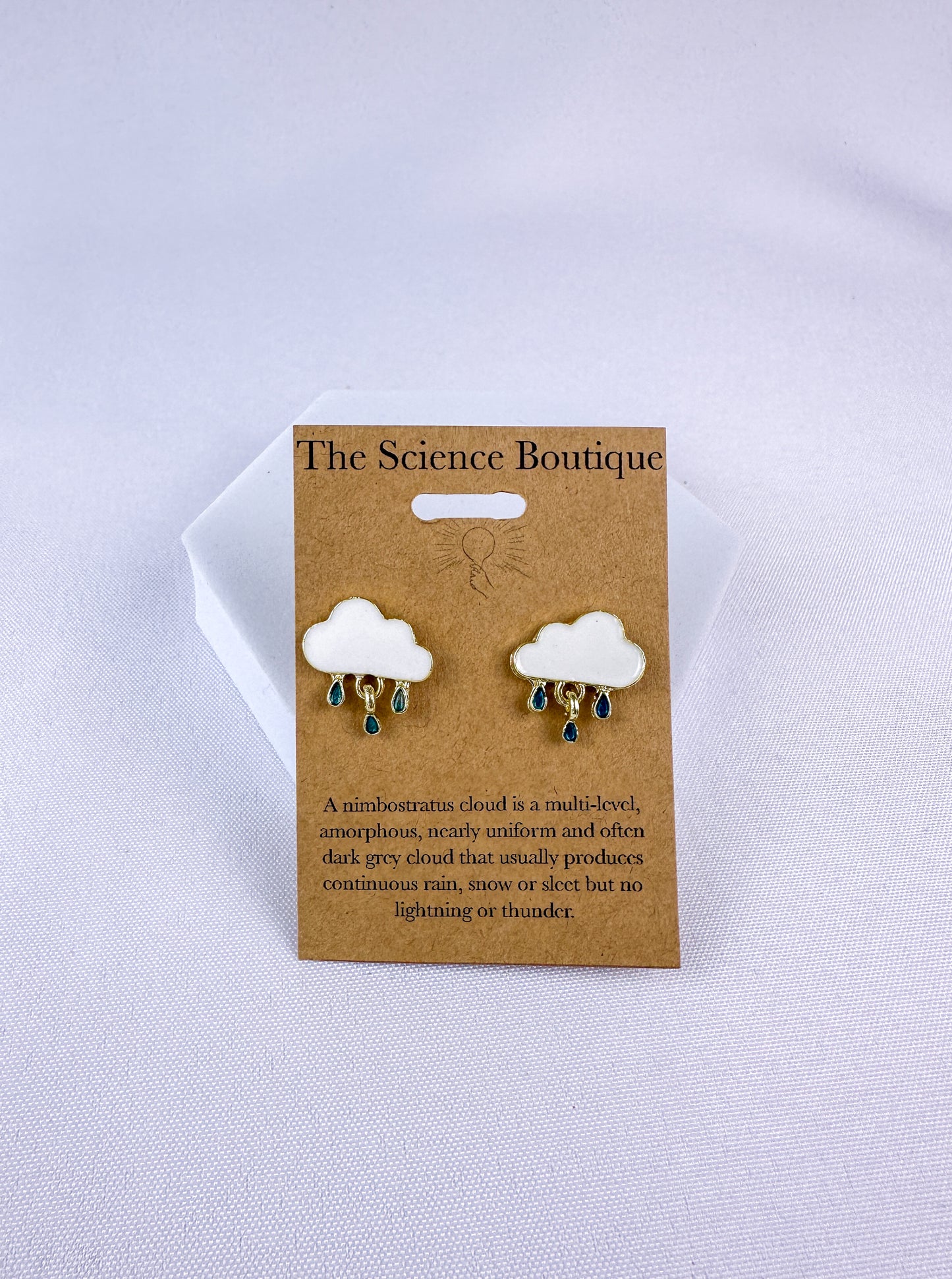 Raincloud Stud Earrings
