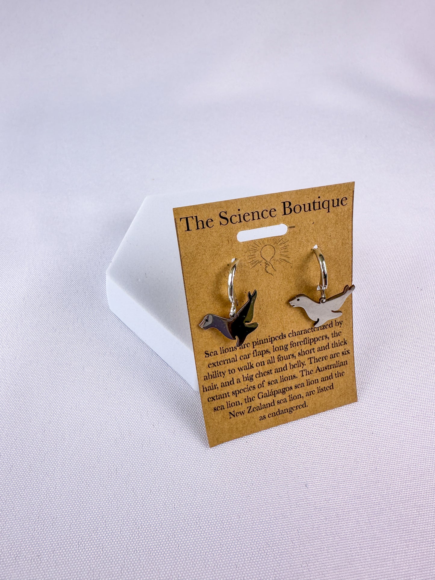 Sea Lion Earrings