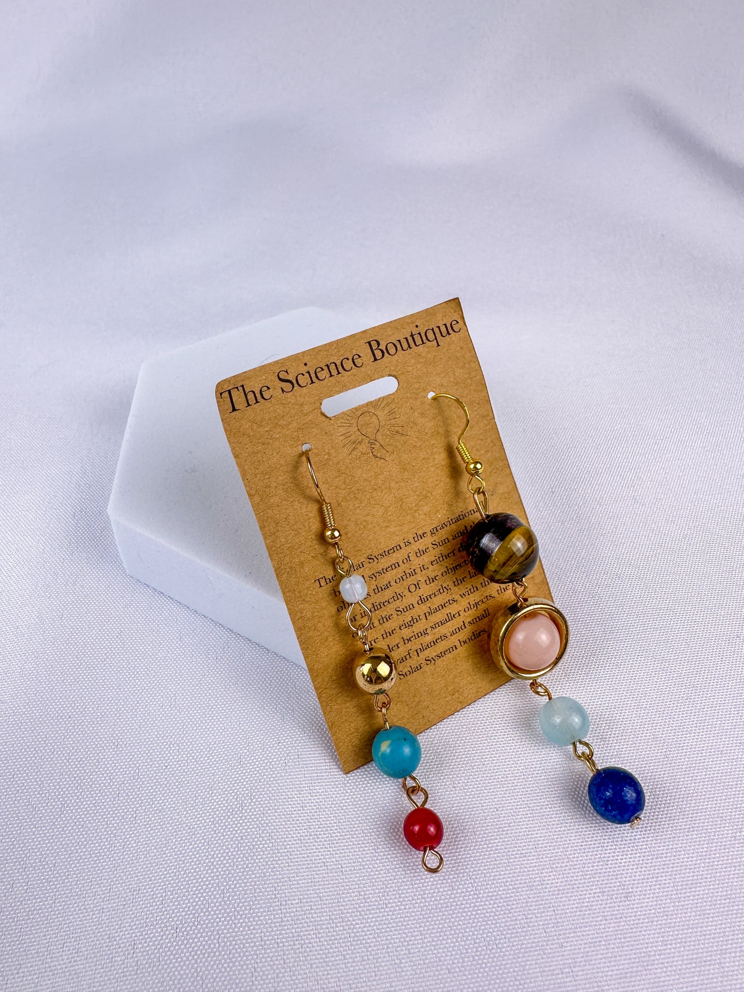 Solar System Dangle Earrings