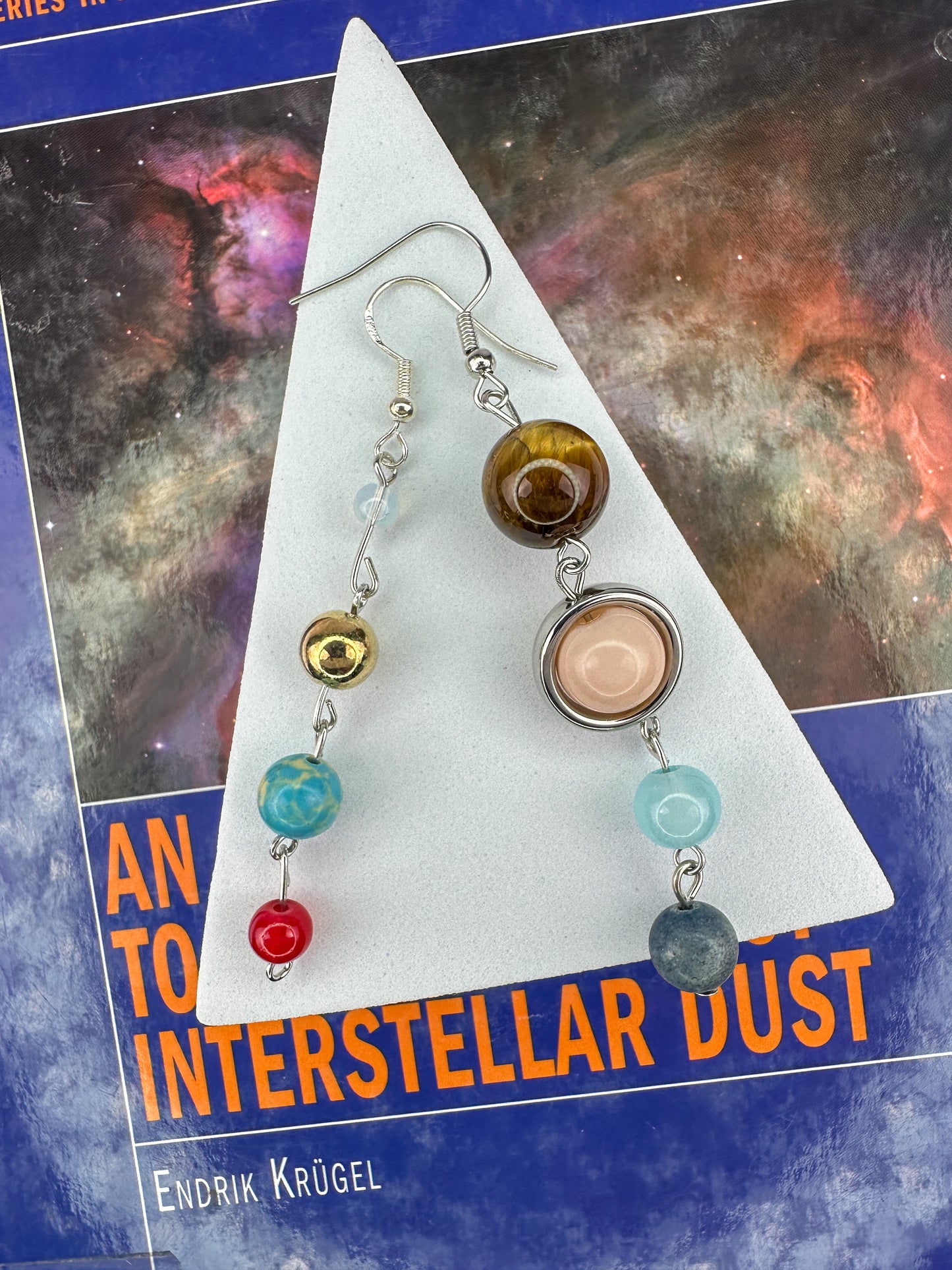 Solar System Dangle Earrings