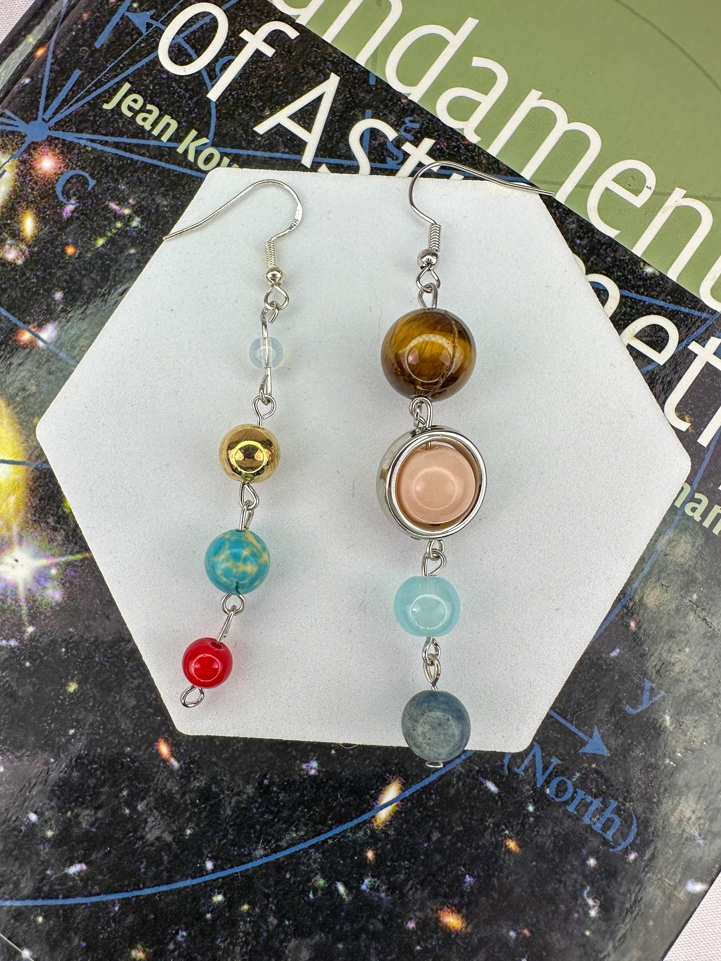 Solar System Dangle Earrings