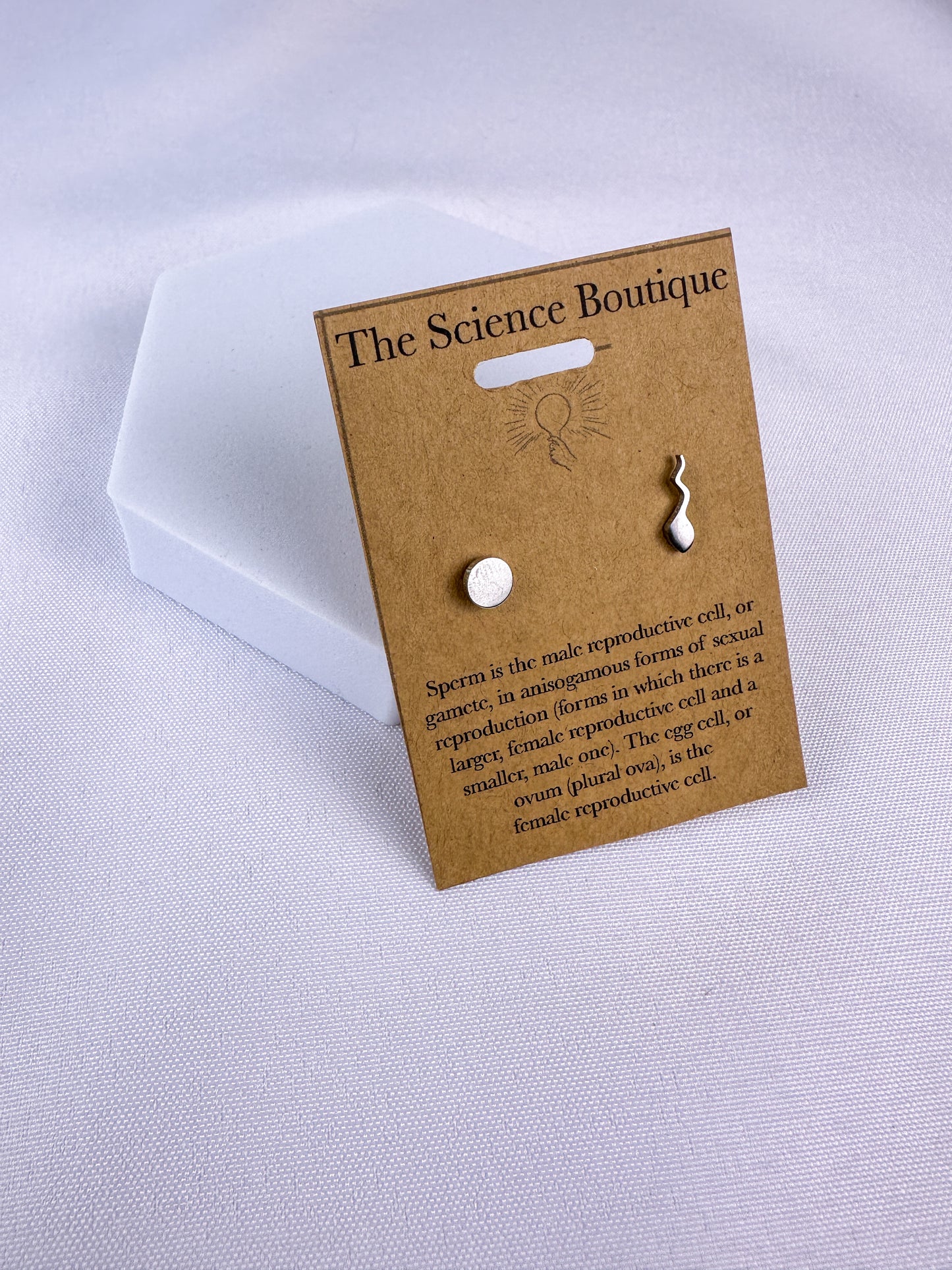 Sperm & Egg Earrings