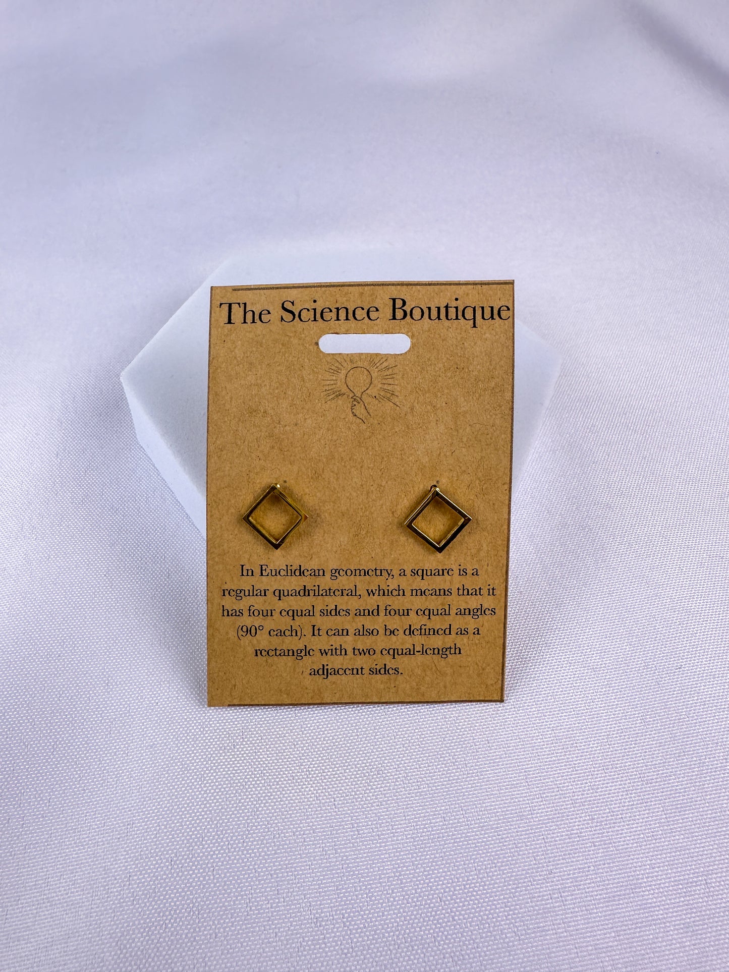 Square Stud Earrings