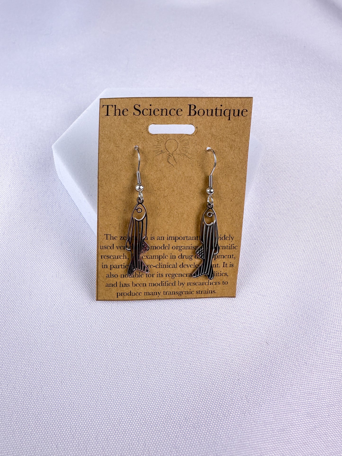 Zebrafish Dangle Earrings