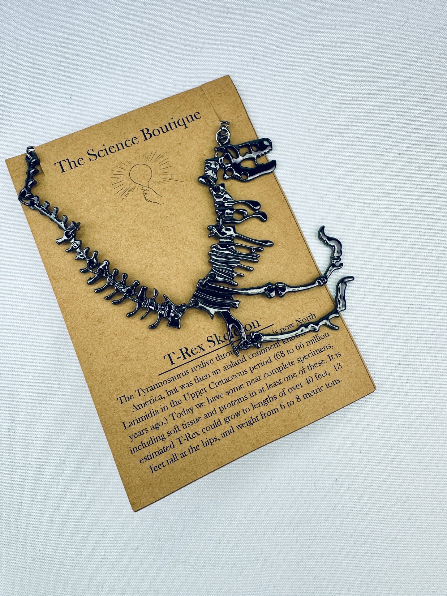 T. Rex Skeleton Necklace