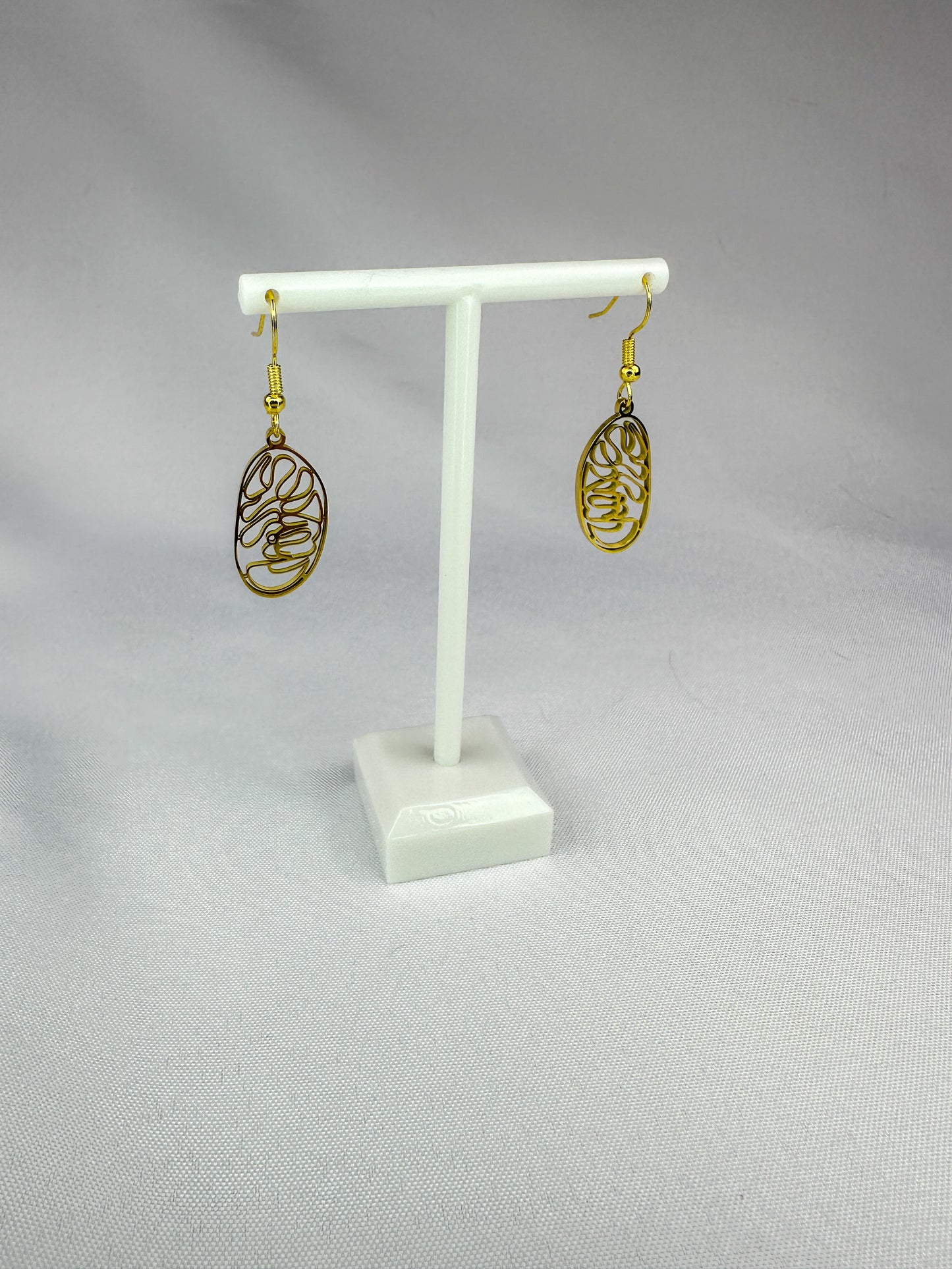 Mitochondria Dangle Earrings