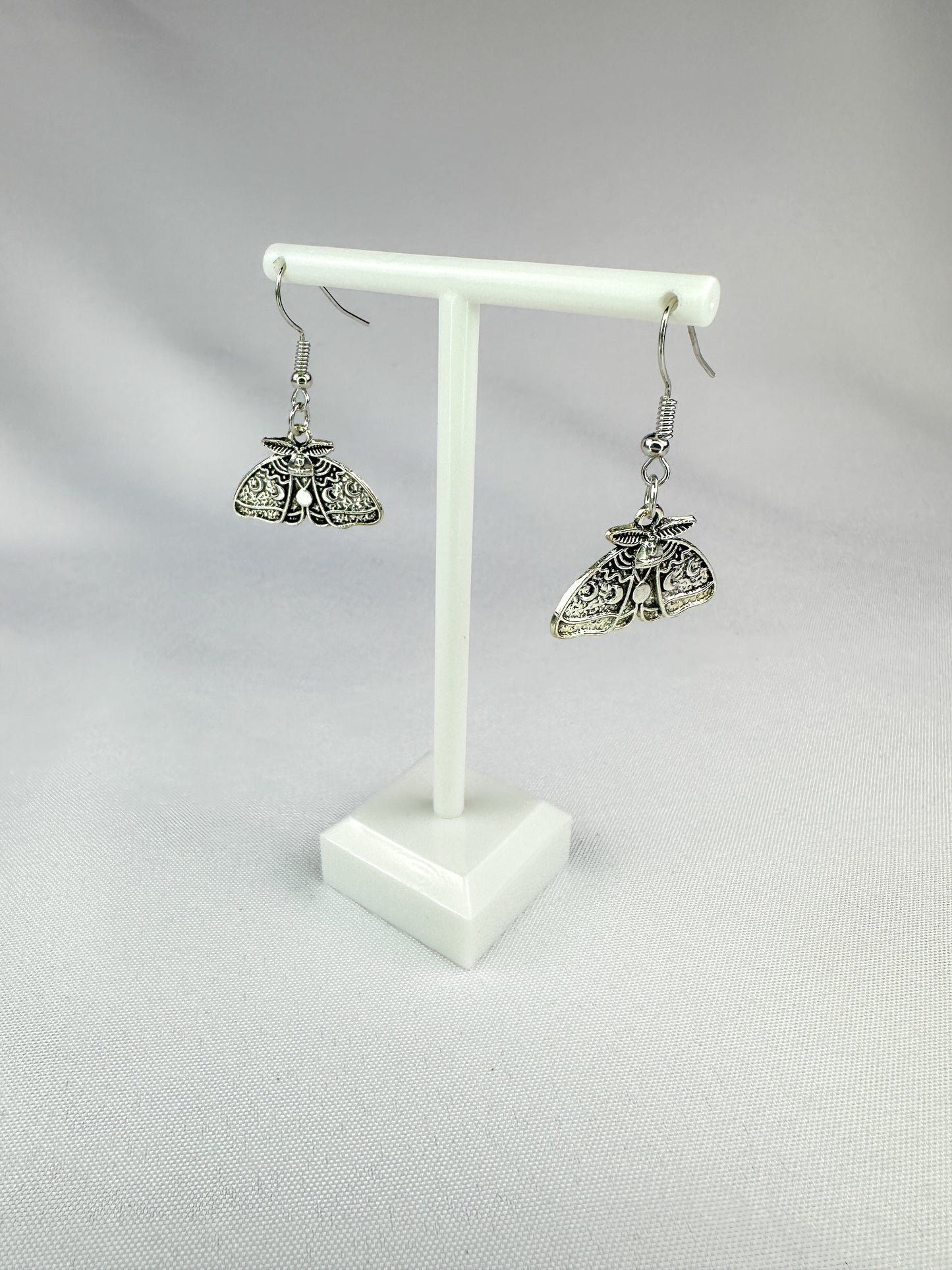 Moth Dangle Earrings