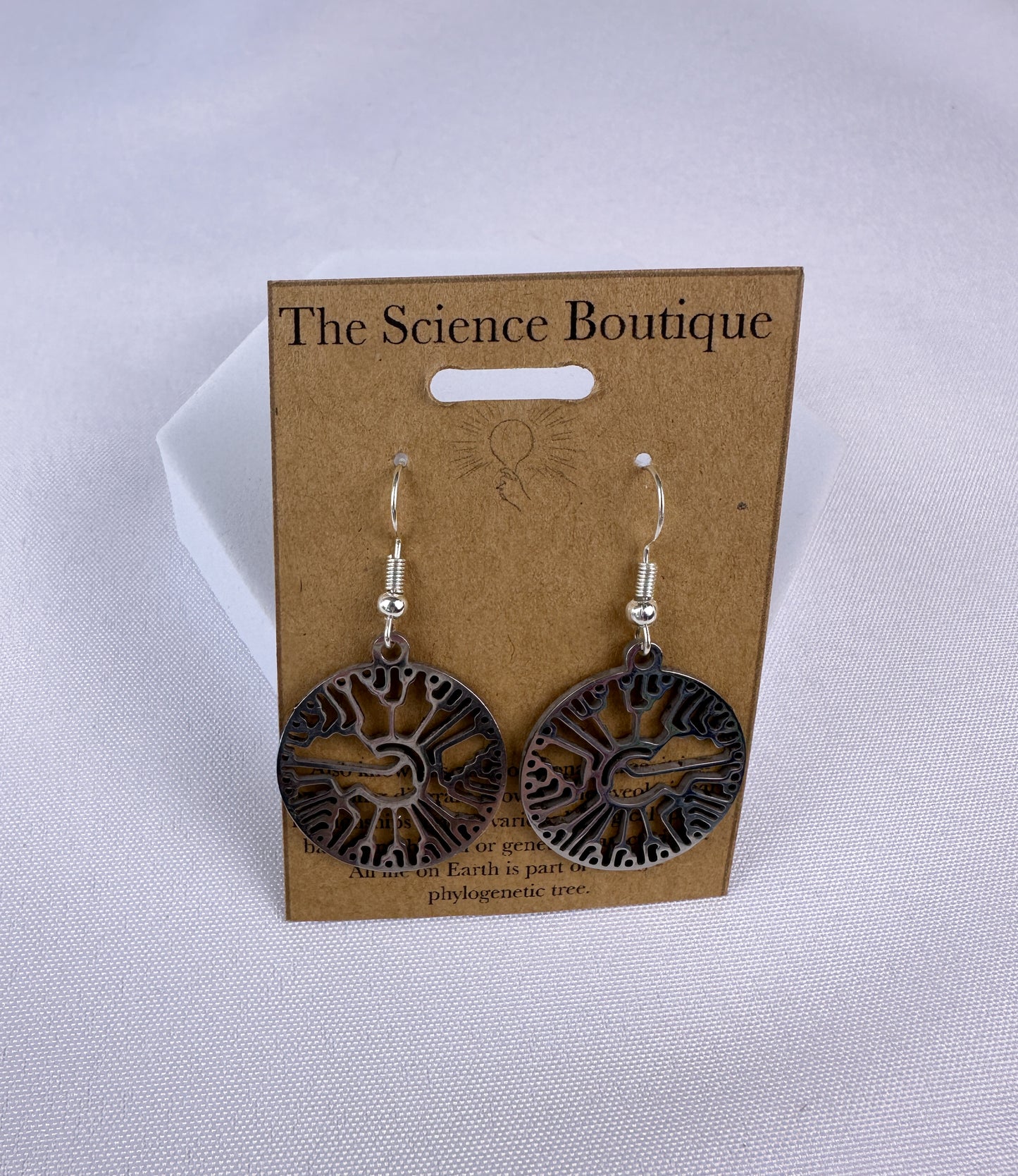 Phylogenetic Tree Dangle Earrings