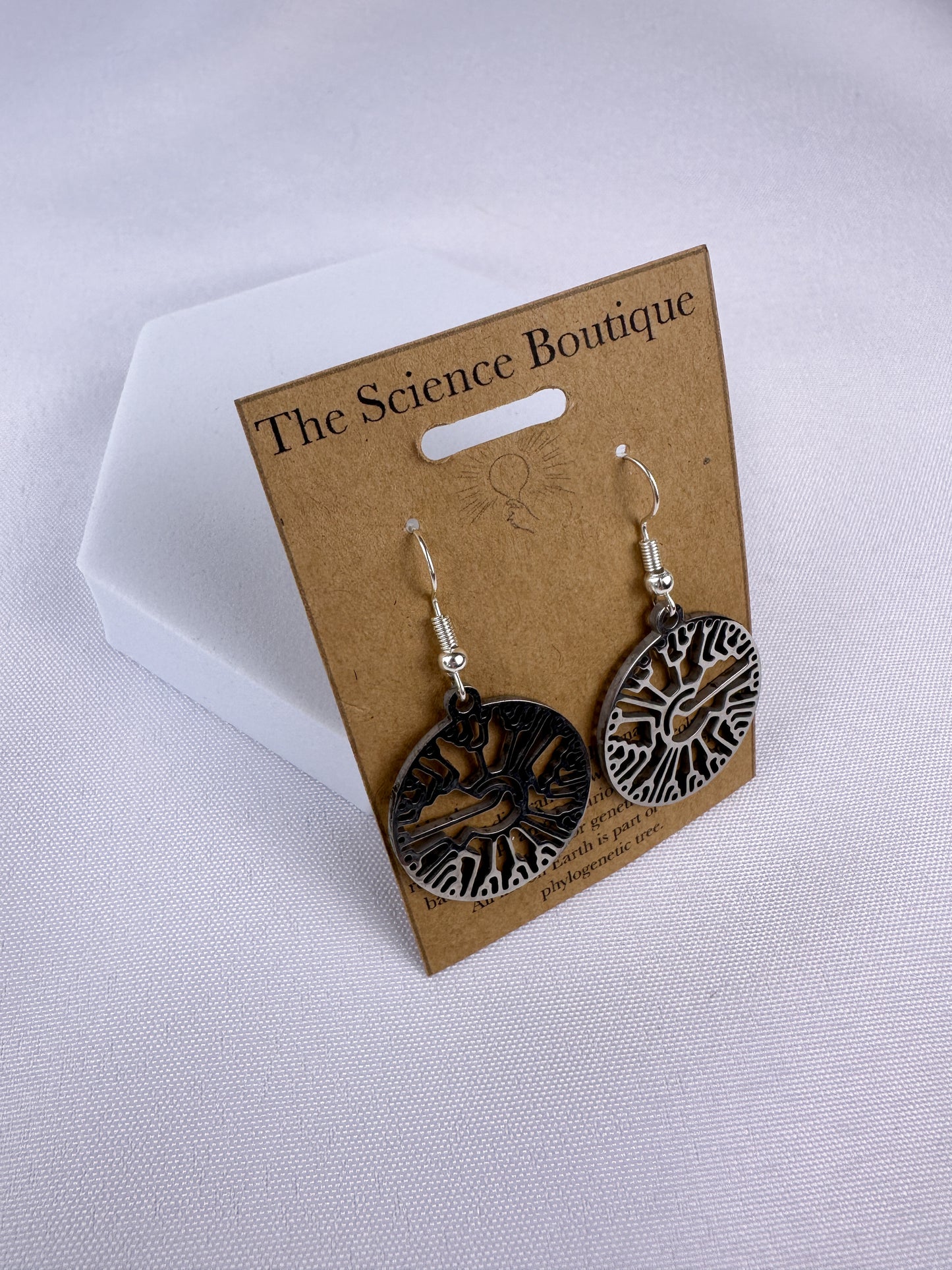 Phylogenetic Tree Dangle Earrings