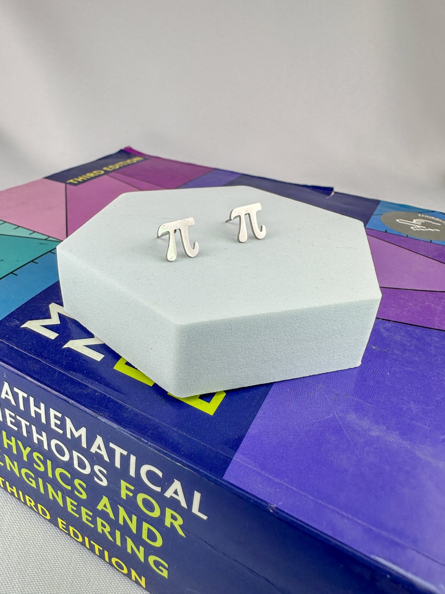 Pi Stud Earrings