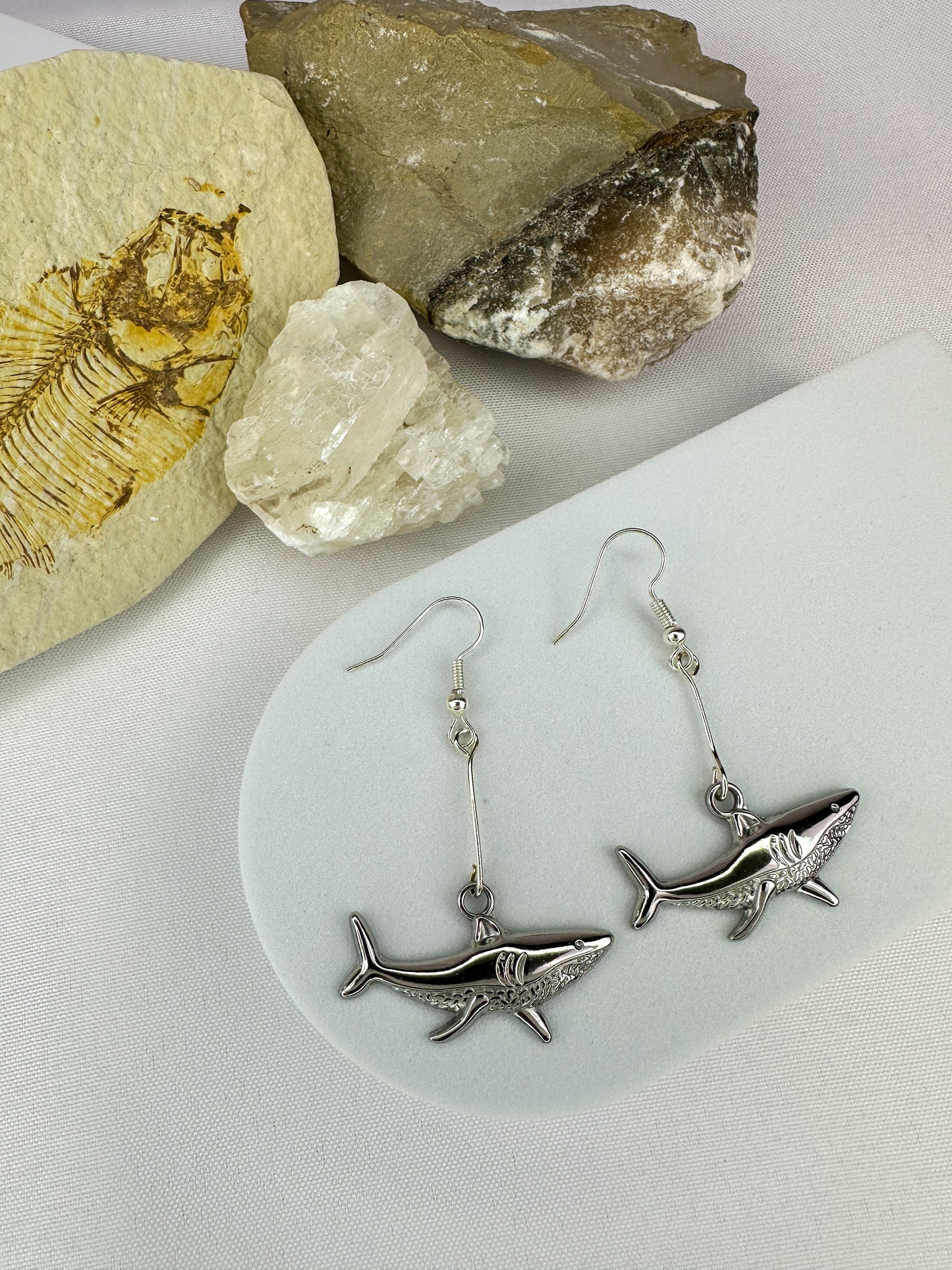 Shark Dangle Earrings