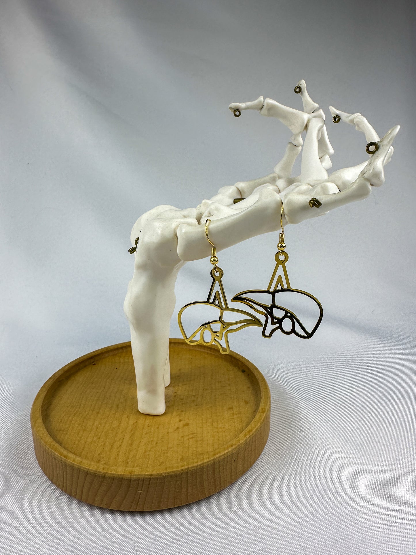 Liver Dangle Earrings