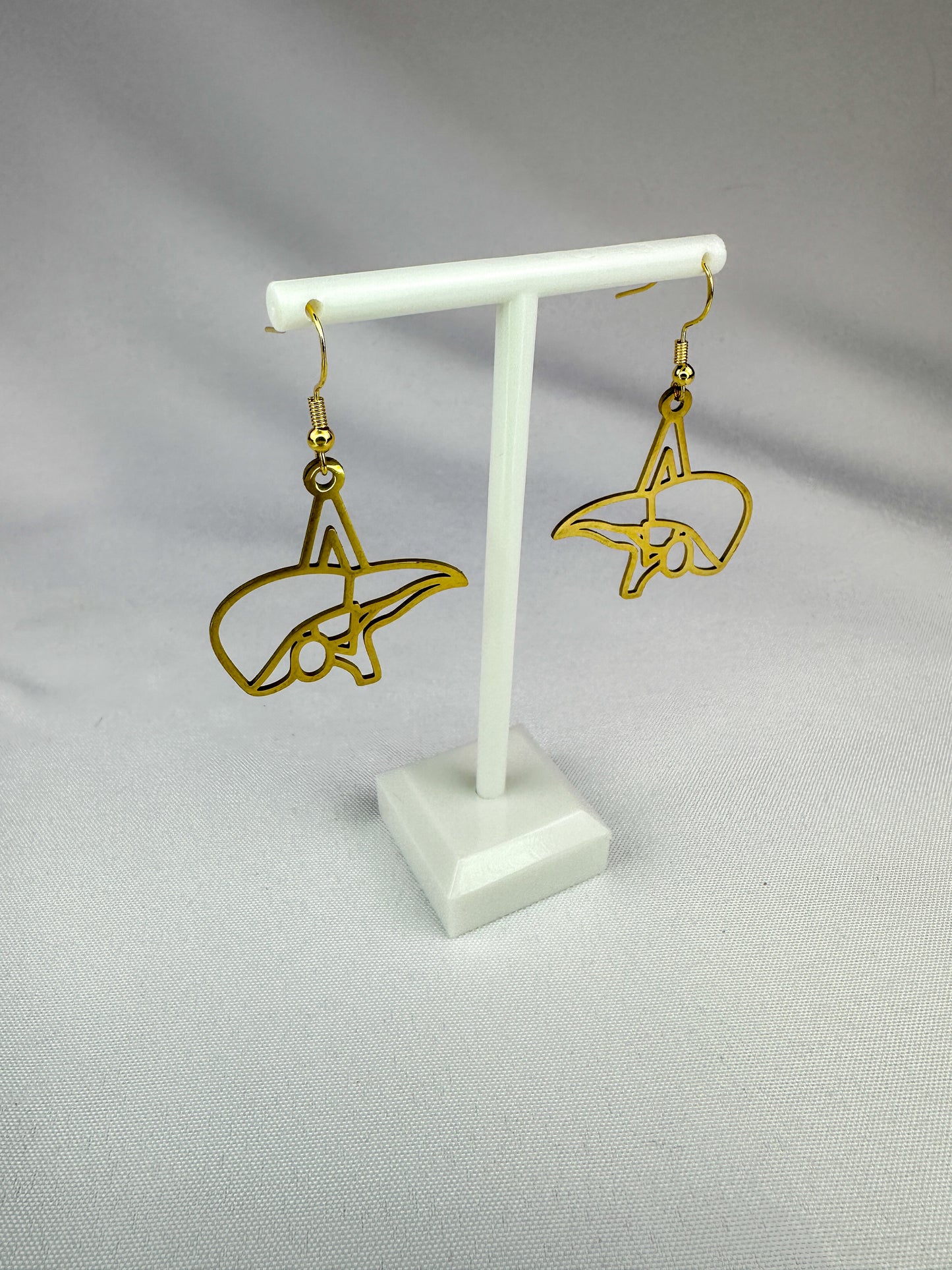 Liver Dangle Earrings