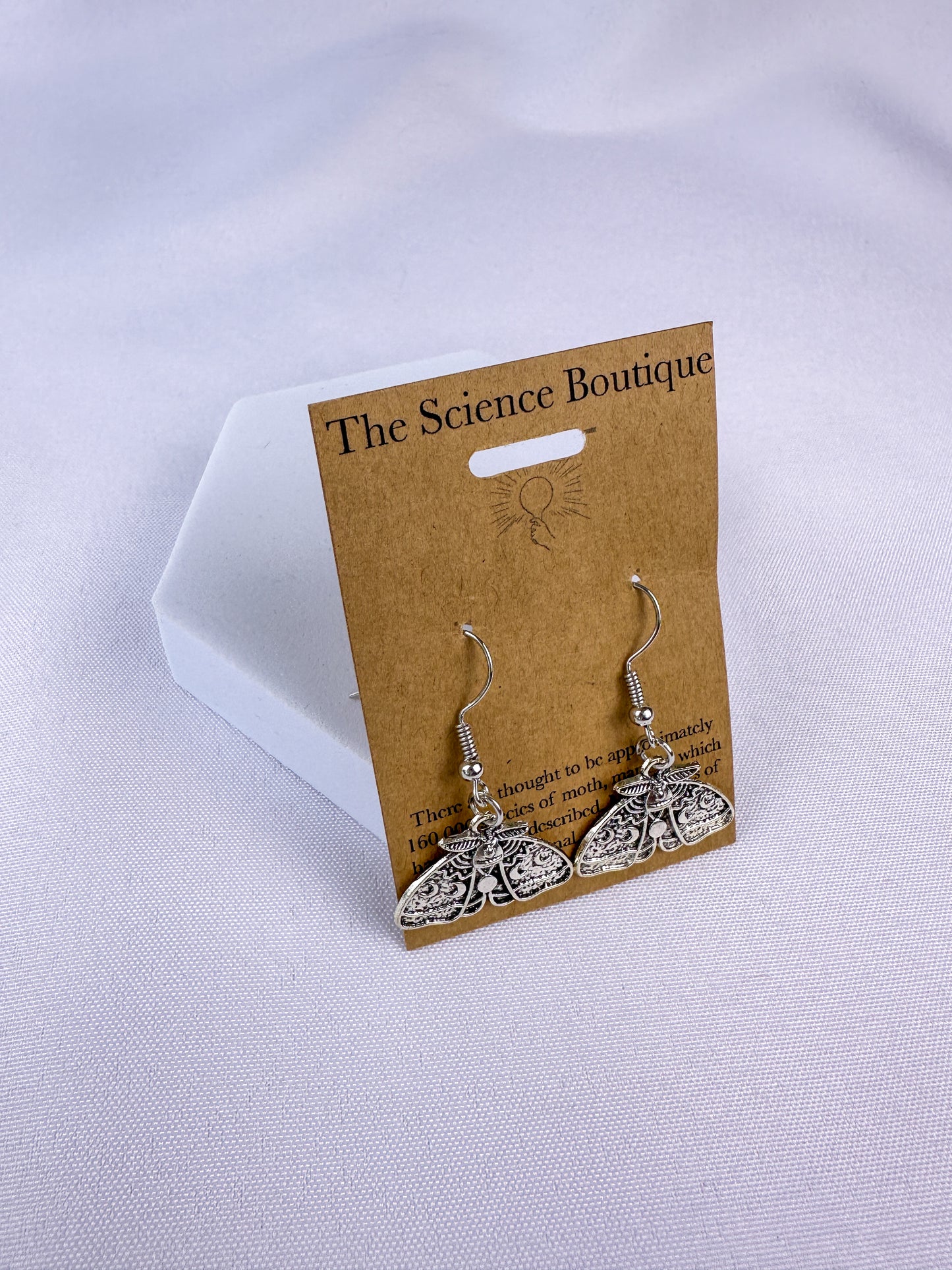 Moth Dangle Earrings