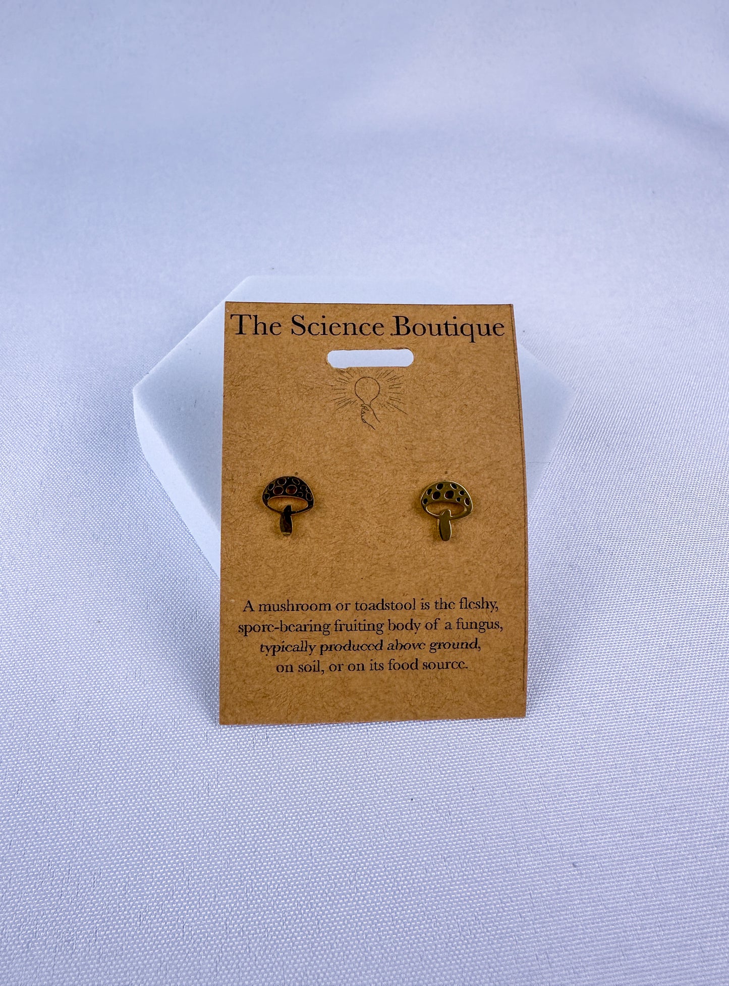 Mushroom Stud Earrings