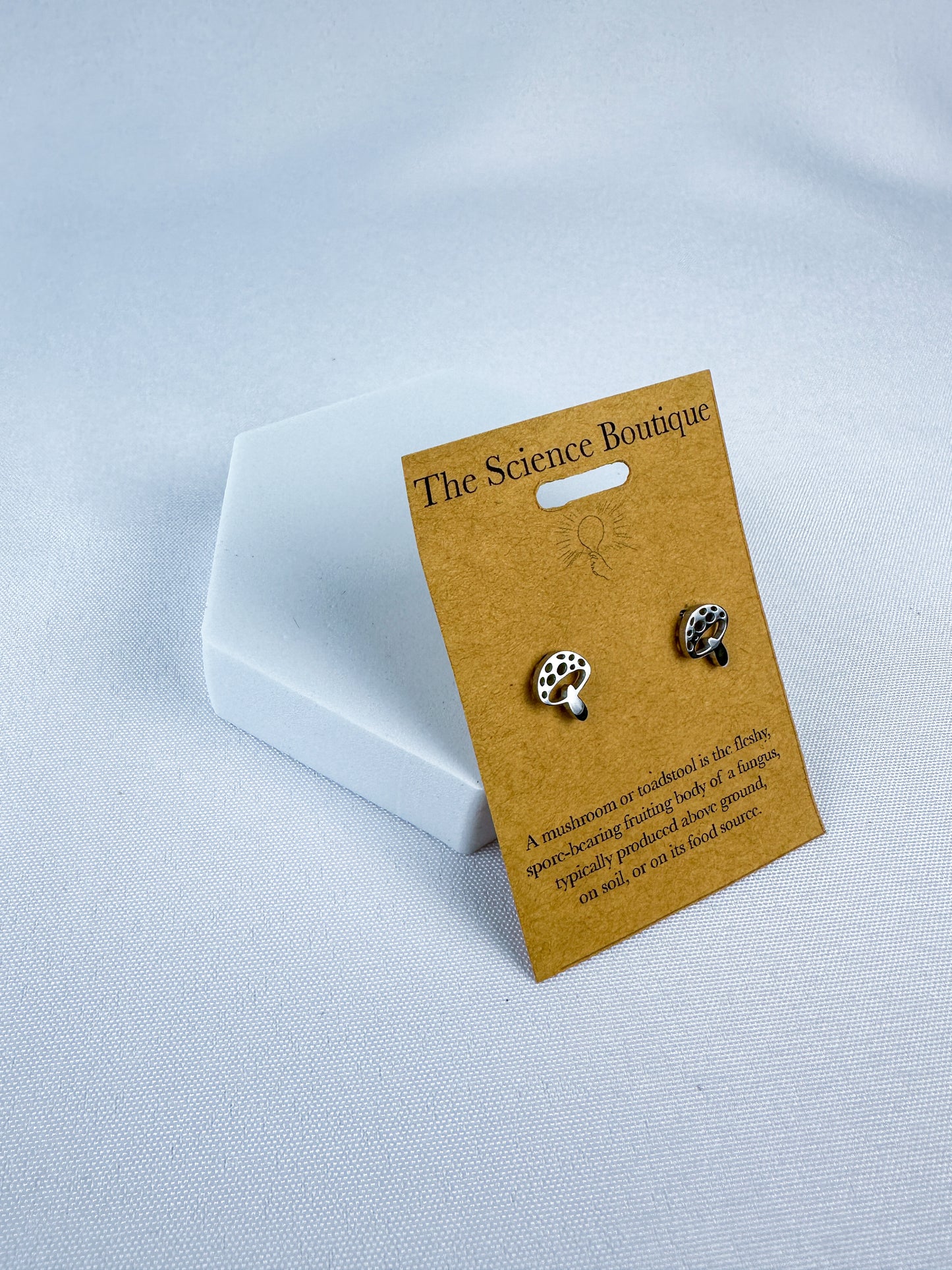 Mushroom Stud Earrings