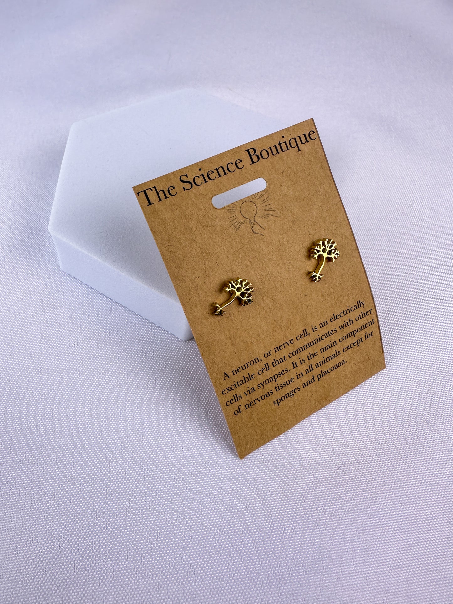 Neuron Stud Earrings