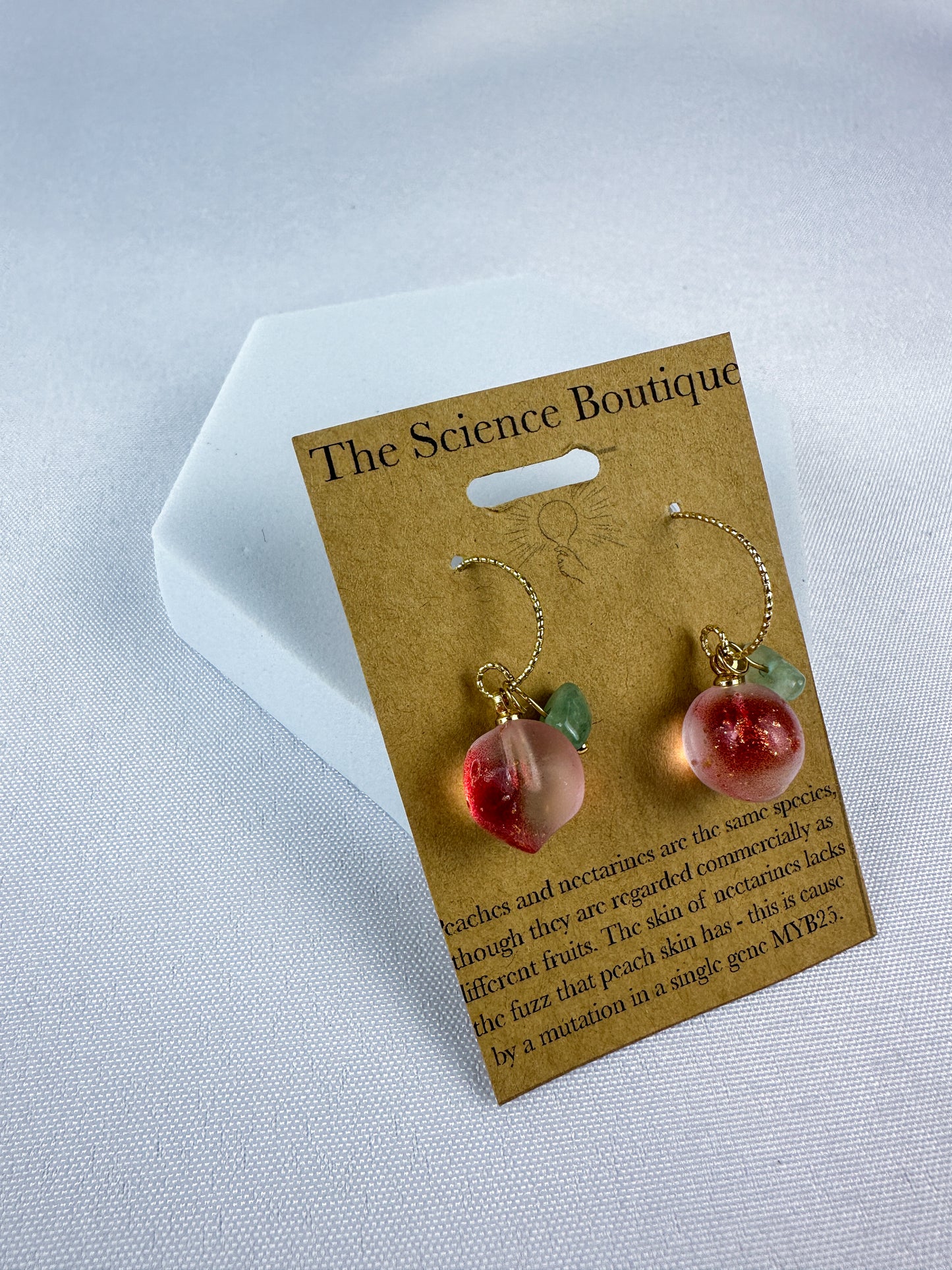 Peach Earrings