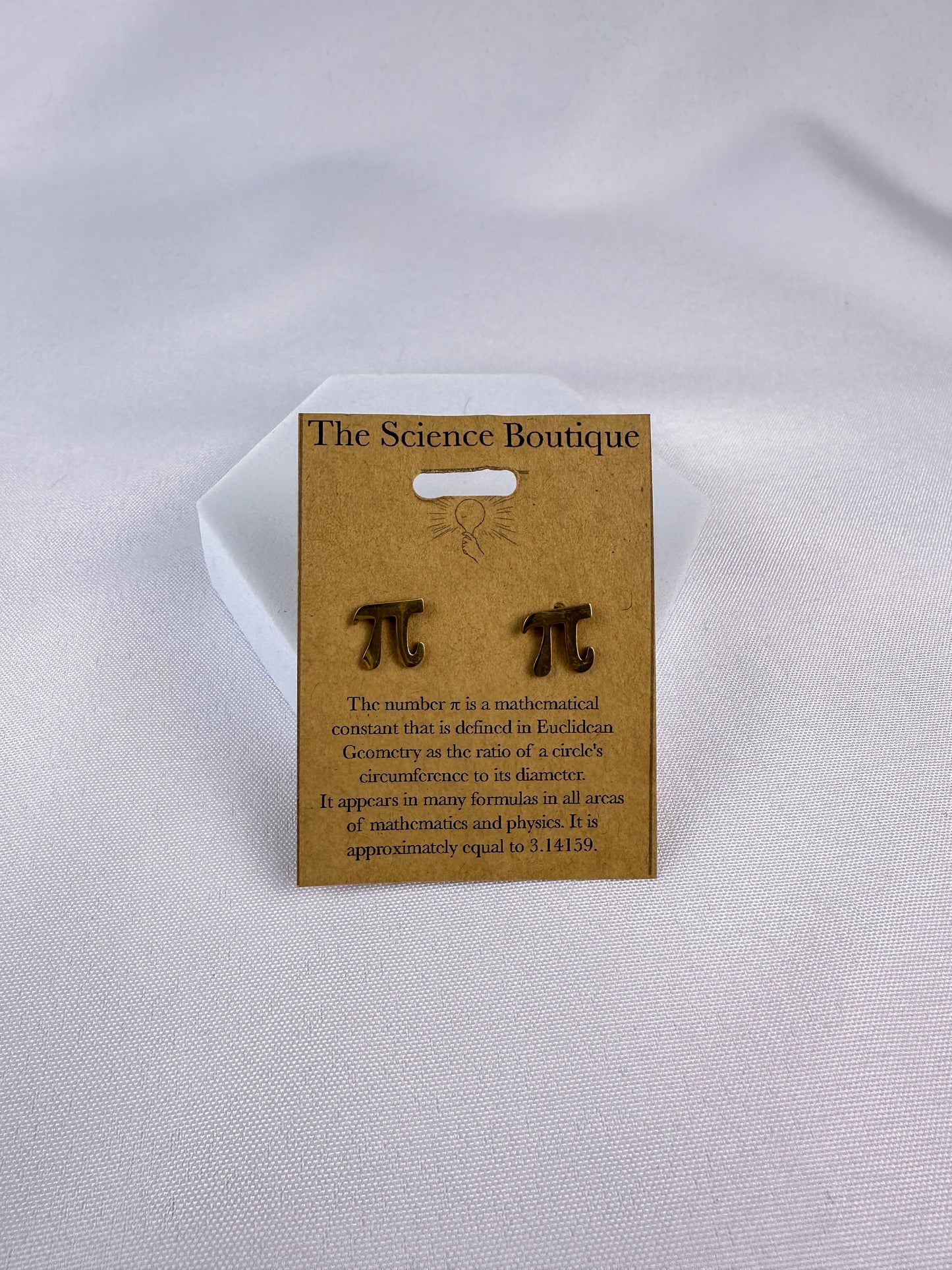 Pi Stud Earrings