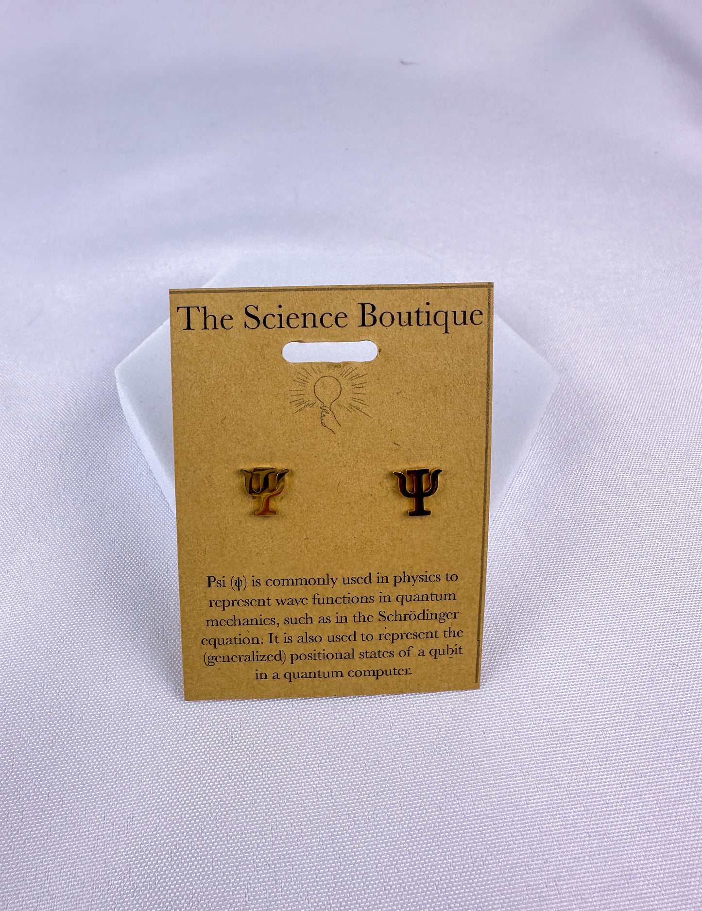 Psi Stud Earrings