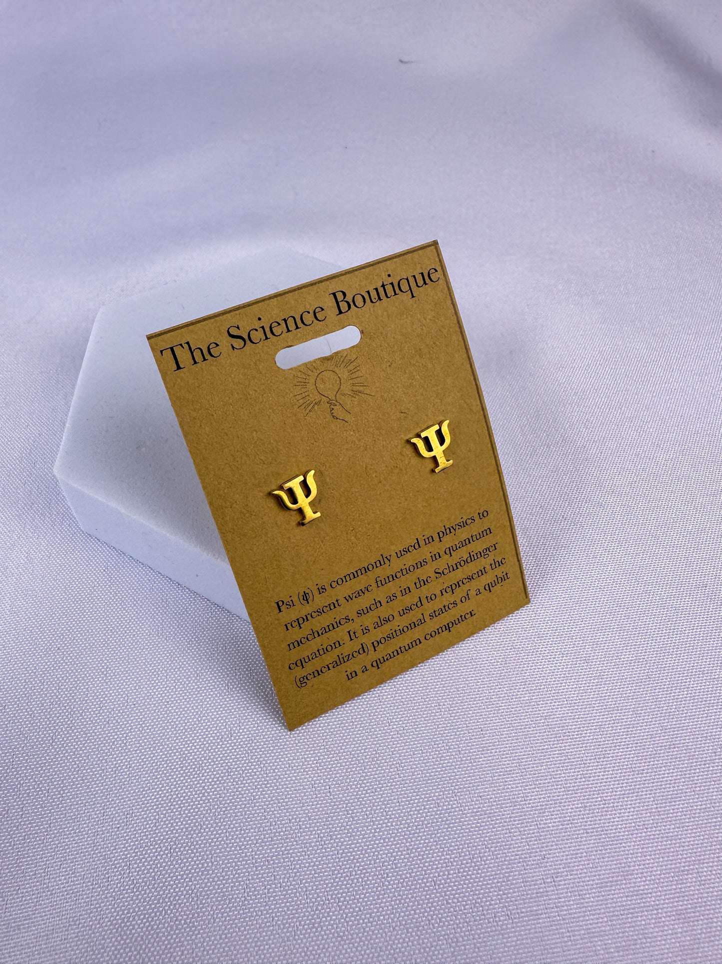 Psi Stud Earrings
