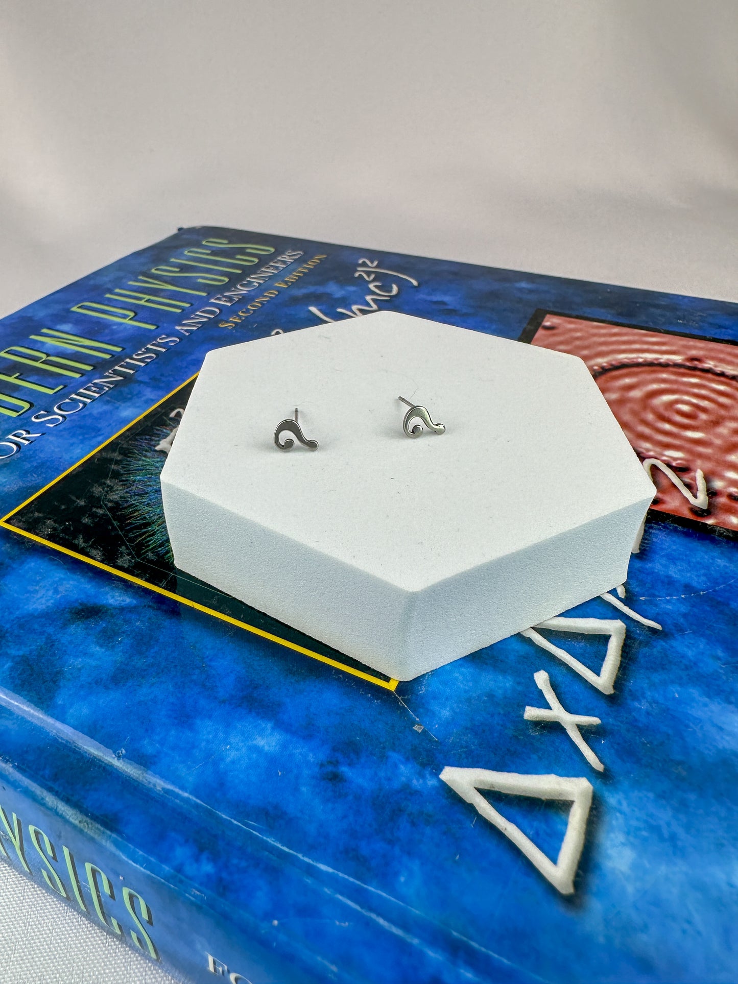 Question Mark Stud Earrings